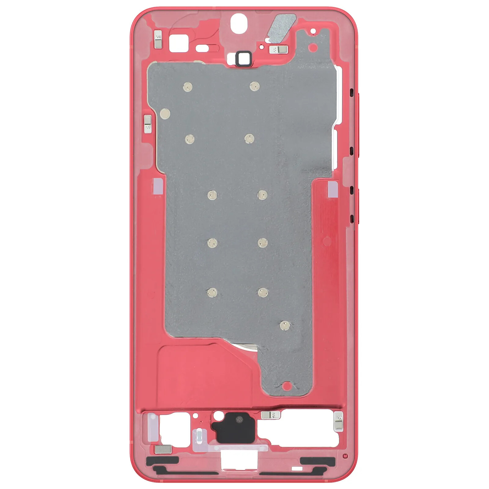 Samsung Châssis Central pour Galaxy S25 Pièce de réparation Original Durable Corail