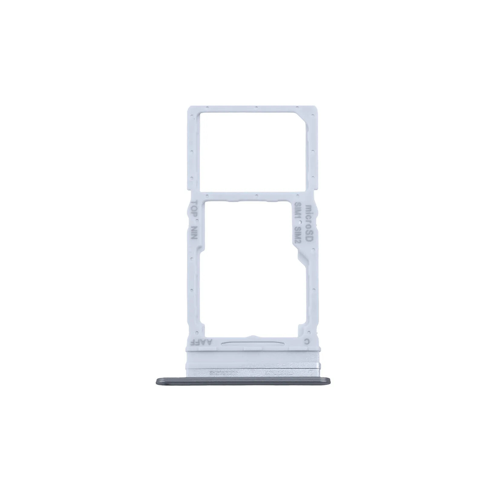 Samsung Tiroir Carte SIM pour Samsung Galaxy A16 Dual Nano SIM Original Gris