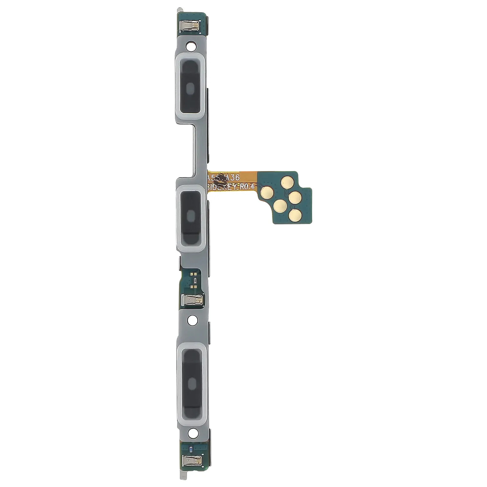 Samsung Nappe Power et Volume de Remplacement pour Galaxy A36 Original Câble Flex Bleu