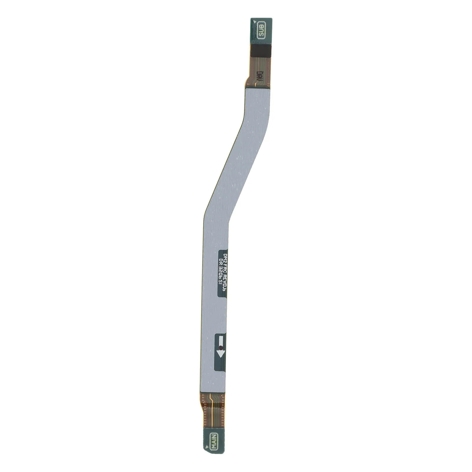 Samsung Nappe FRC pour Galaxy S23 Carte Mère vers Connecteur de Charge Service Pack Argent