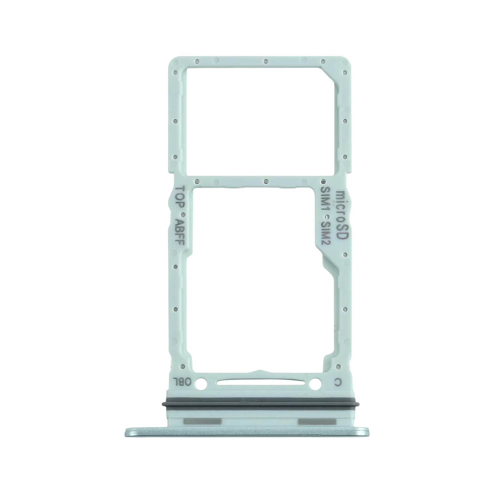 Samsung Tiroir carte SIM et micro SD pour Galaxy A26 Service Pack Original Vert d'eau