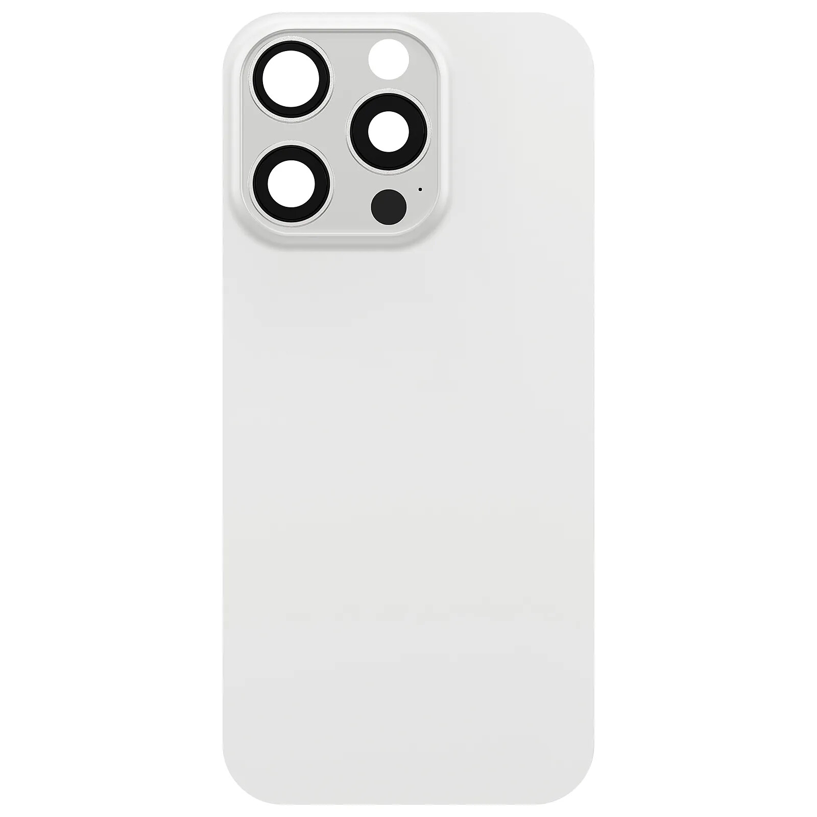 Clappio Cache Batterie de Remplacement pour iPhone 16 Pro avec Adhésif Intégré
