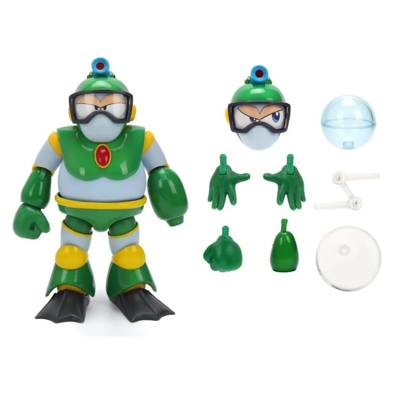 Mega Man - Figurine Bubble Man 11 cm