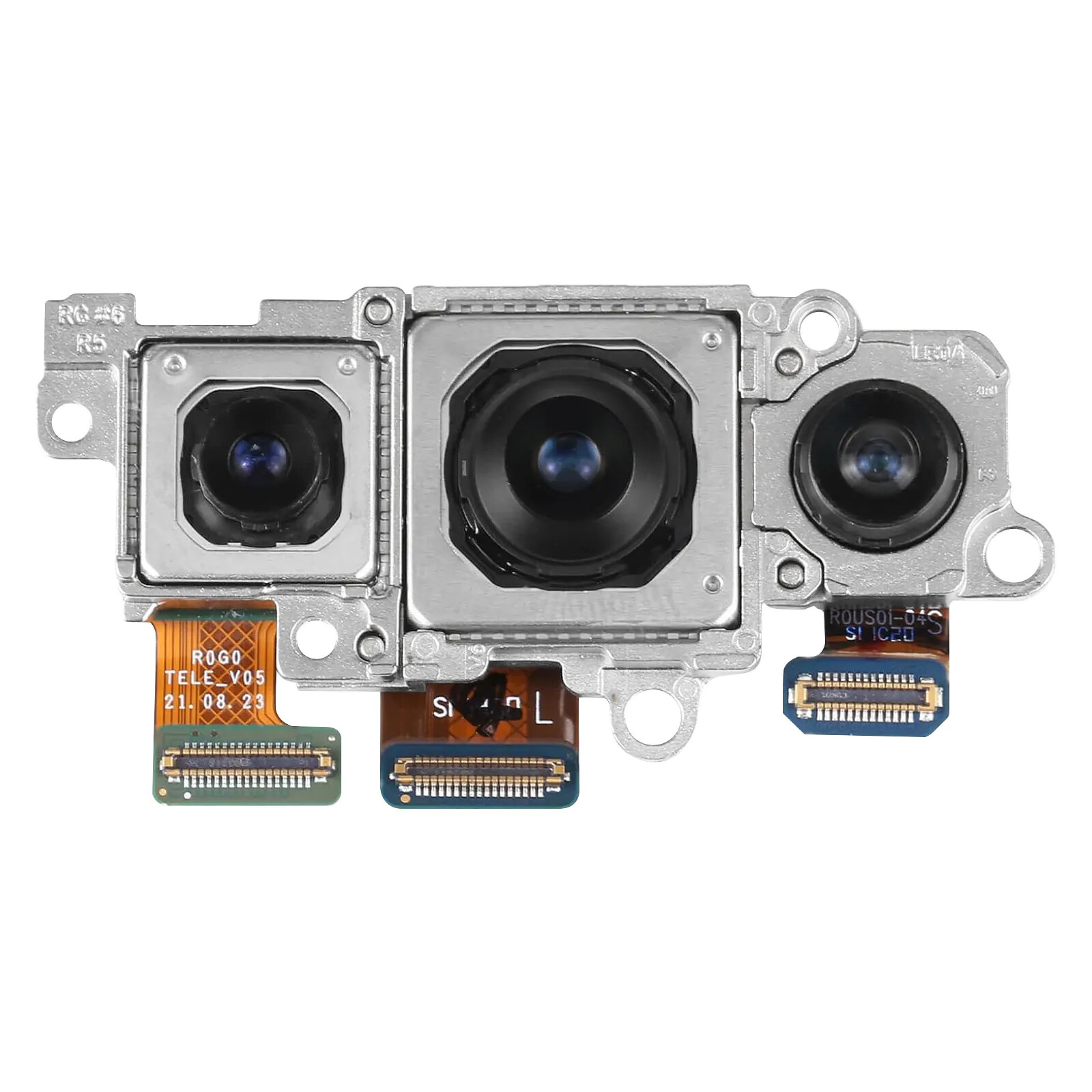 Clappio Triple Caméra Arrière pour Galaxy S22 / S22 Plus Module Photo Complet