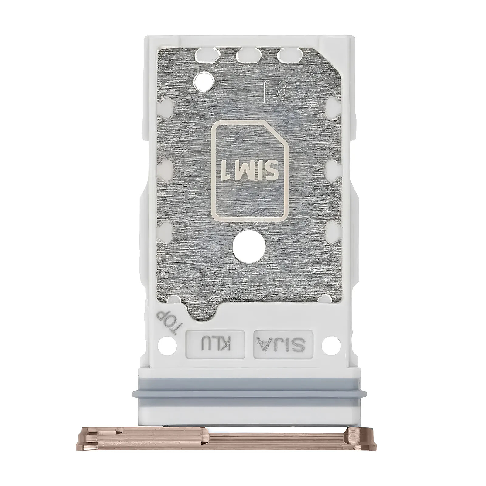 Samsung Tiroir Carte Sim Original pour Galaxy S22 / S22 Plus Compartiment Dual Nano Sim Violet
