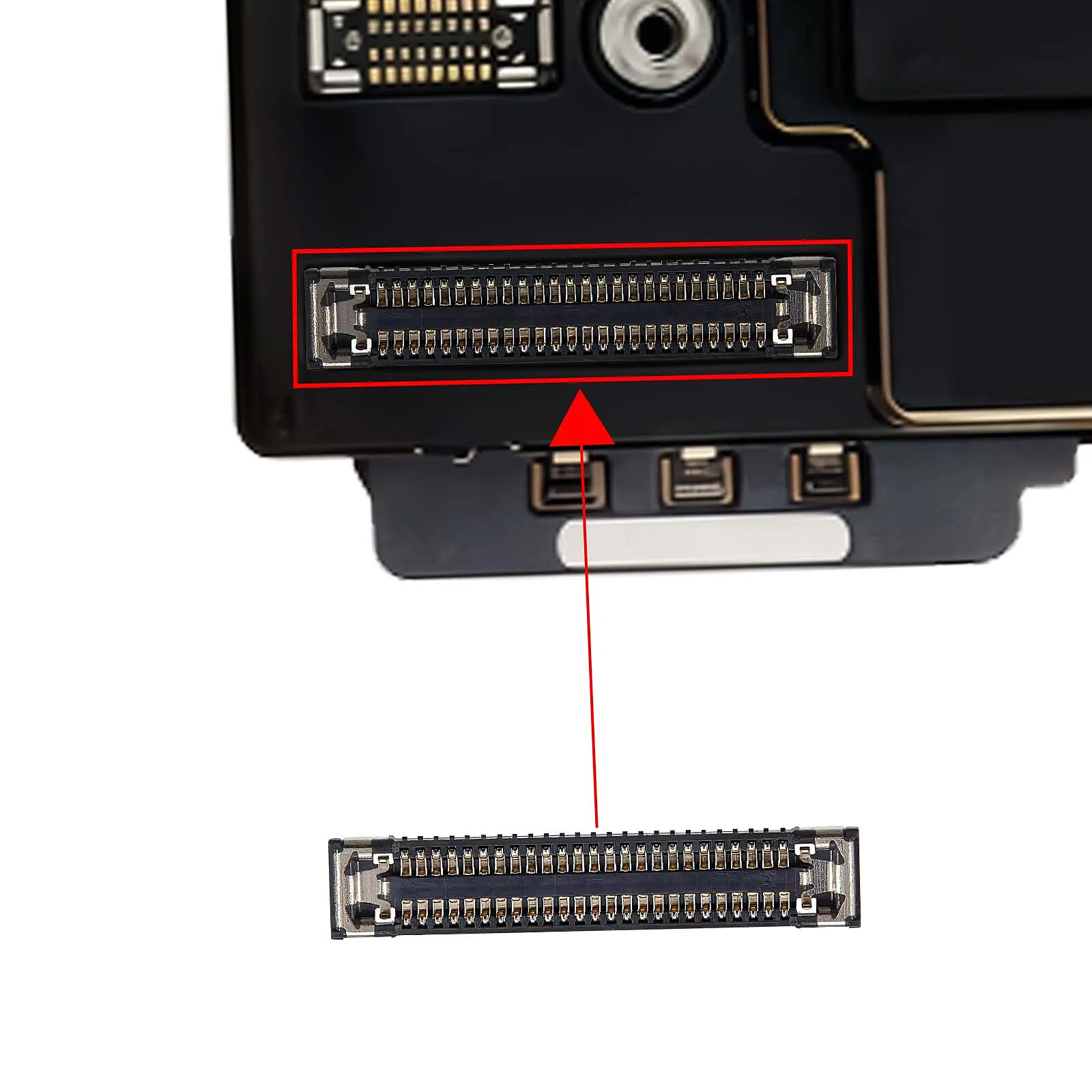 Connecteur FPC Caméra Arrière Pour Carte Mère IPhone SE 2016 - Pièce De Rechange - Neuf