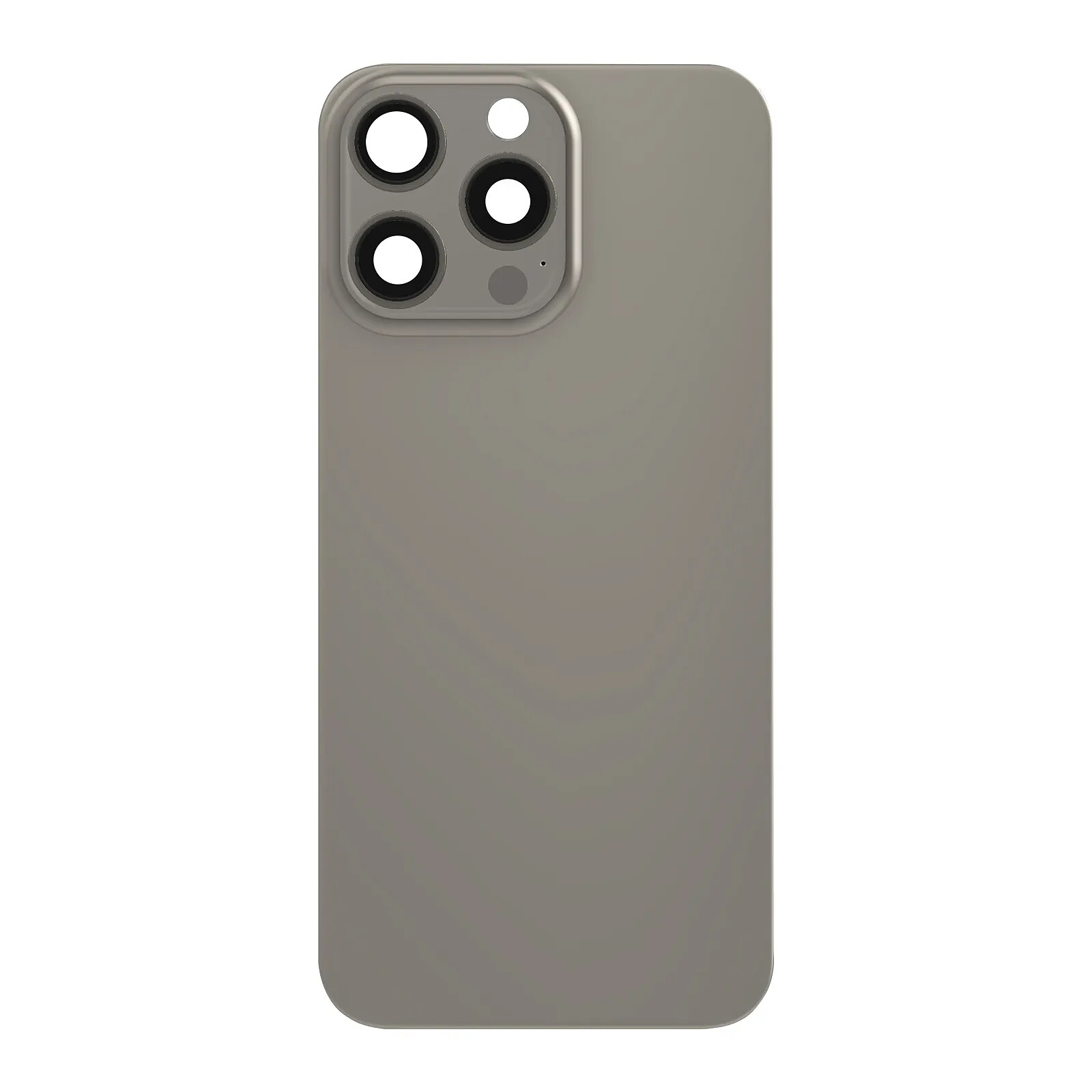 Clappio Vitre arrière Complète pour iPhone 15 Pro Max avec MagSafe