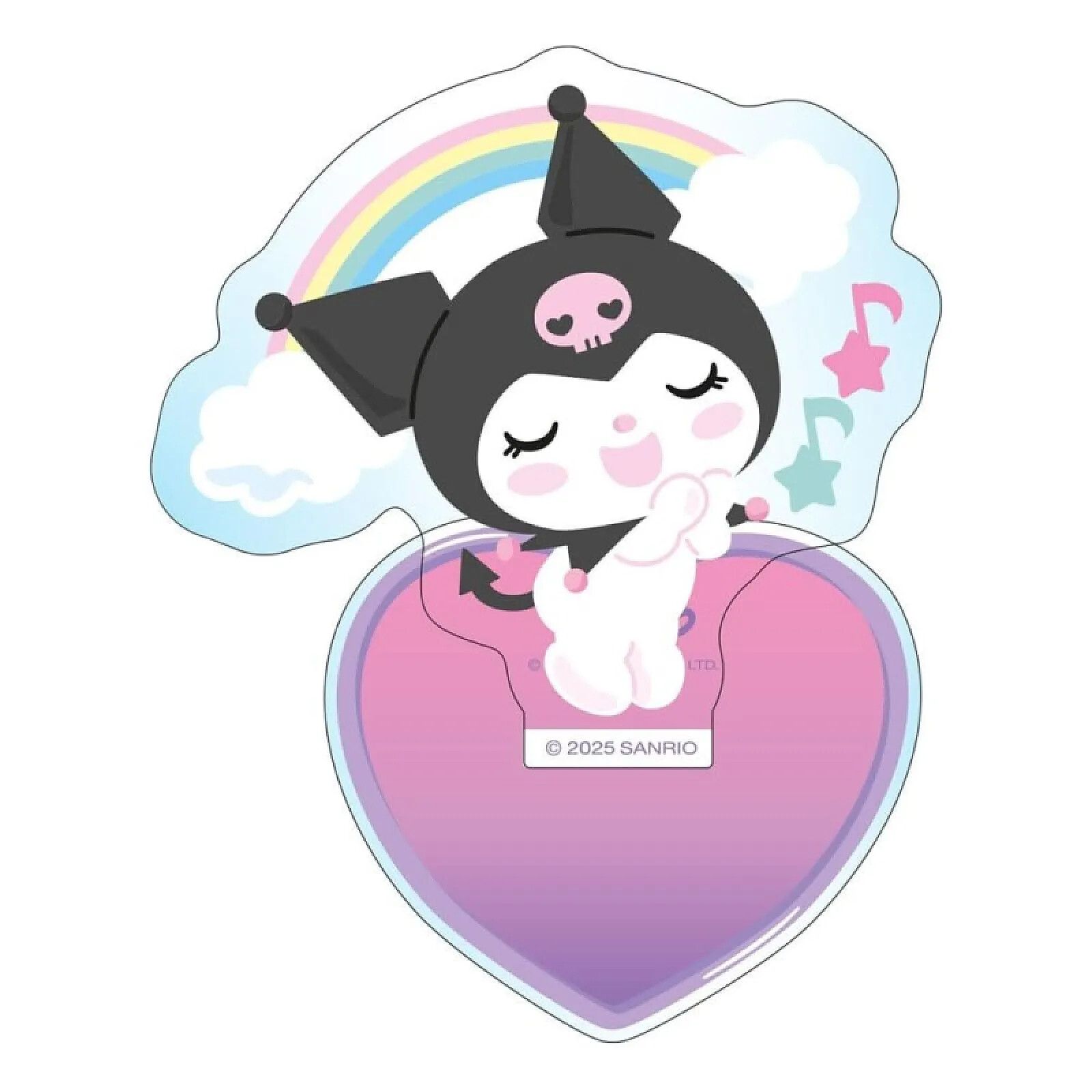 Sanrio - Figurine acrylique Kuromi My Dream Holographic 6 cm