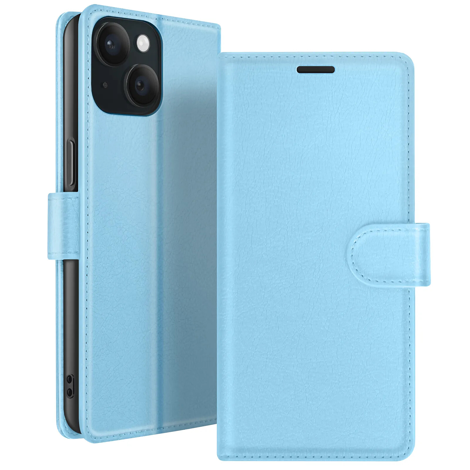 Étui Portefeuille Magnétique Pour IPhone 16e (SE 4 2025) - Noir, Vert, Bleu, Rouge, Similicuir, Neuf