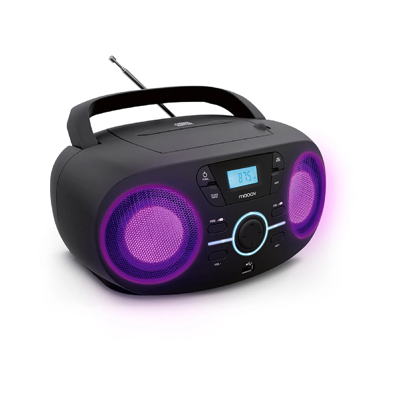 Radio réveil Métronic ref:477008 - Photo, audio & vidéo