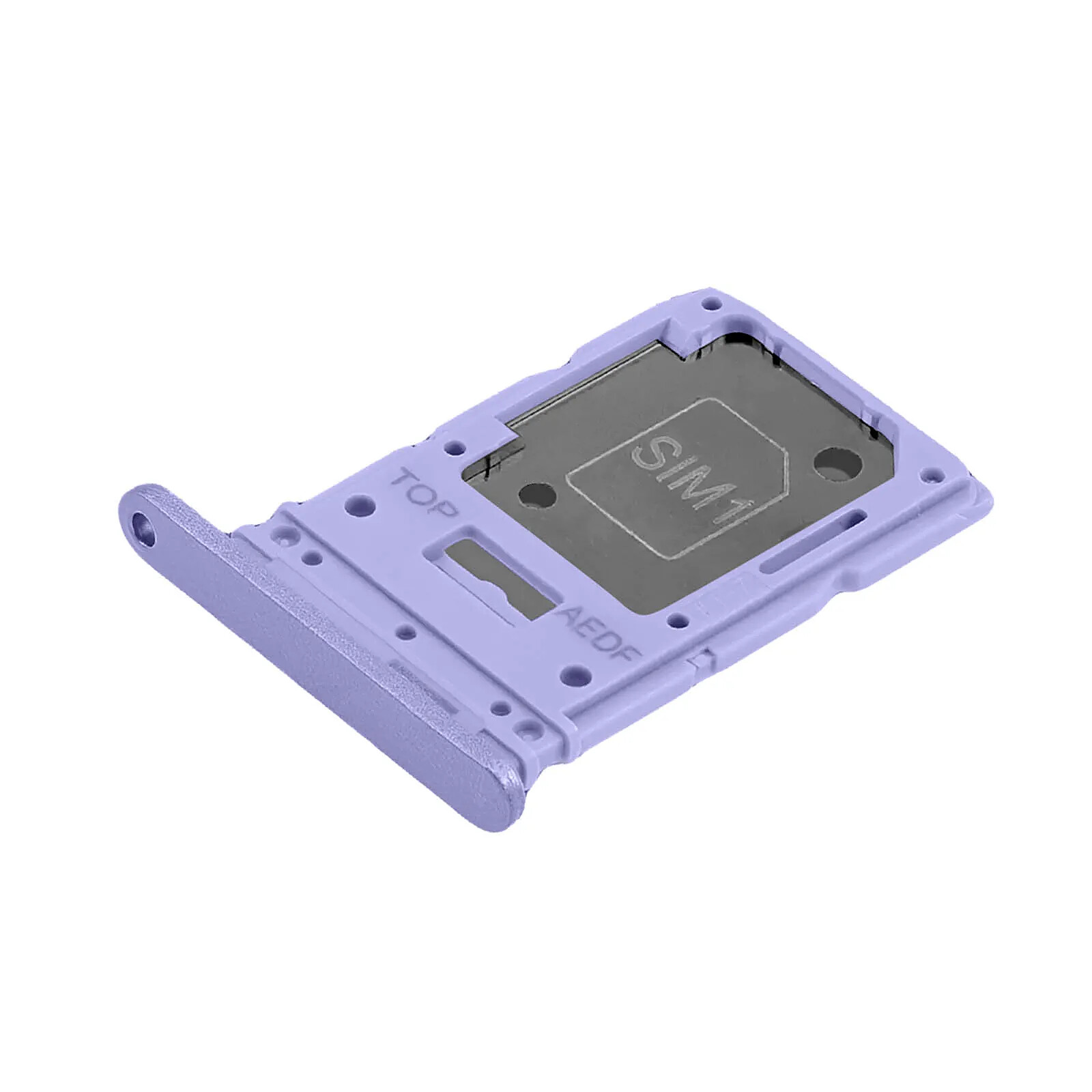 Samsung Tiroir Sim pour Galaxy A54 Emplacement Dual Nano Sim / MicroSD Violet