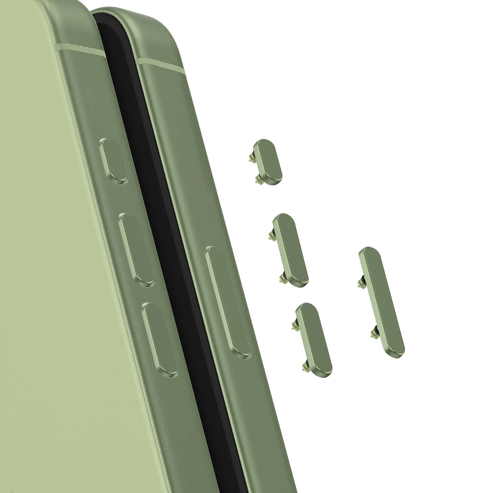 Clappio Boutons Latéraux de Remplacement pour iPhone 17 Power / Volumes / Action