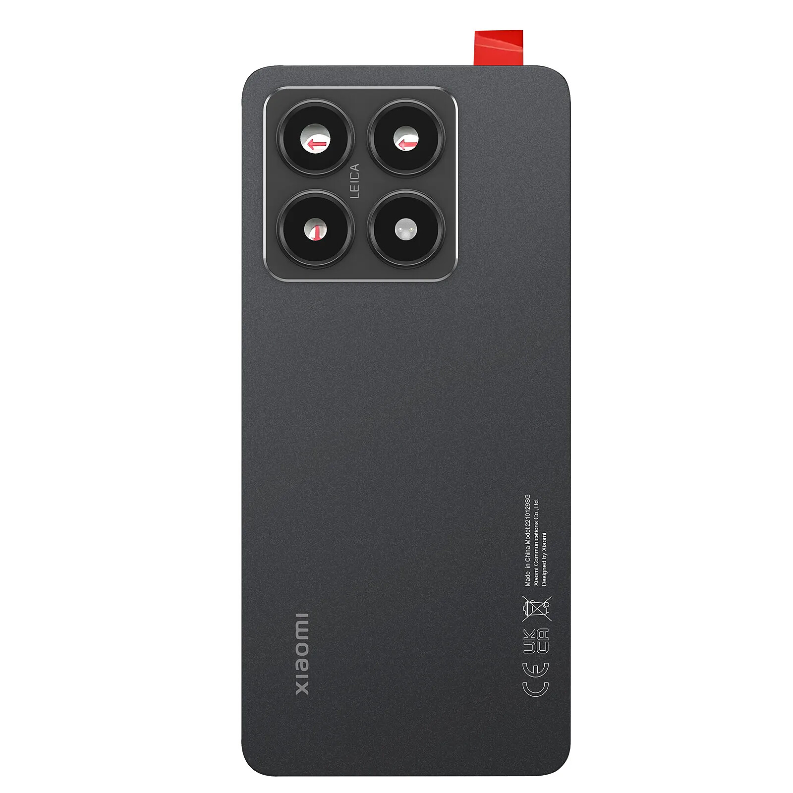 Vitre Arrière Premium (cache Batterie) Pour Xiaomi Mi 9 Lite - Nuance De Gris - Neuf Sous Blister