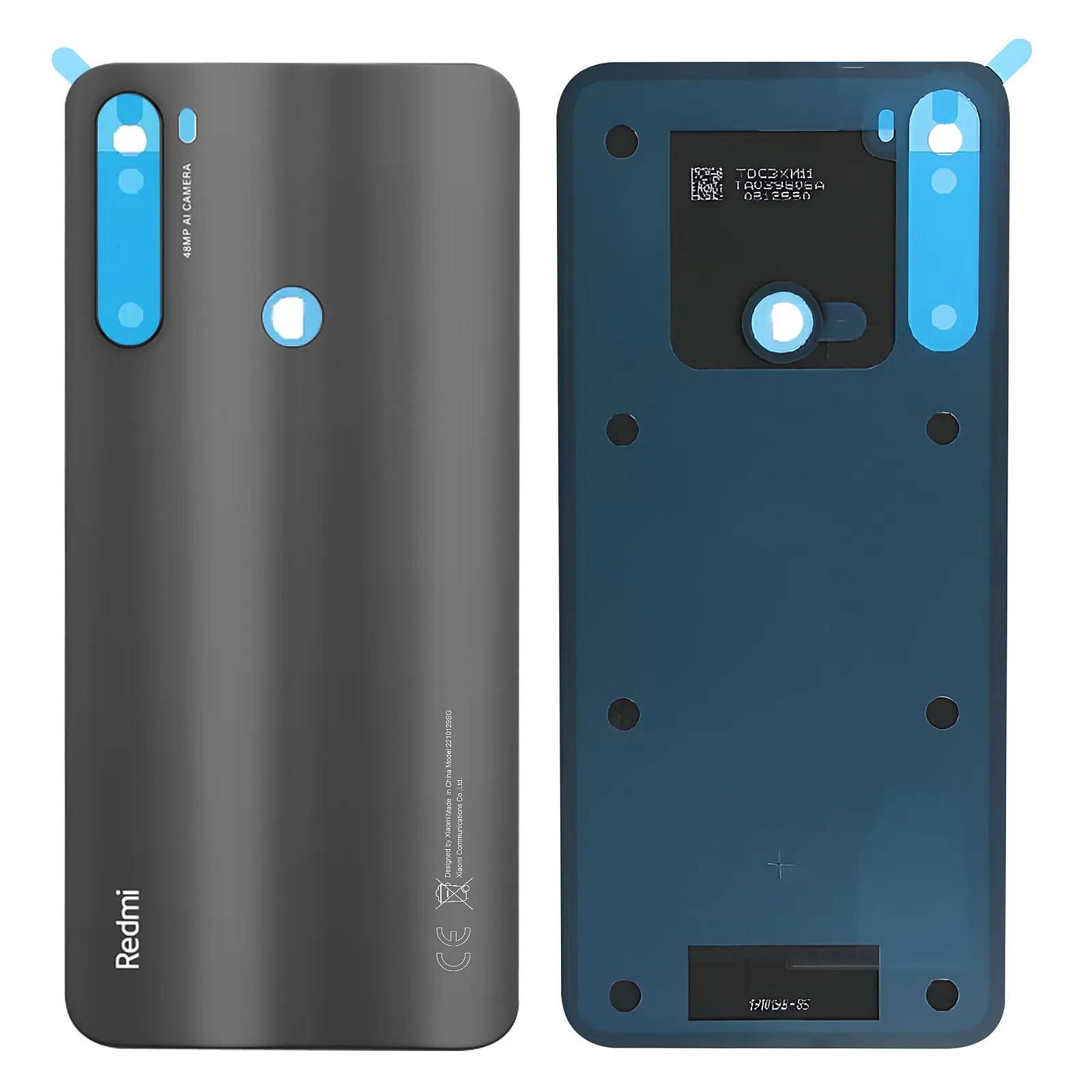 Xiaomi Cache batterie pour Xiaomi Redmi Note 8T Original Service Pack Gris