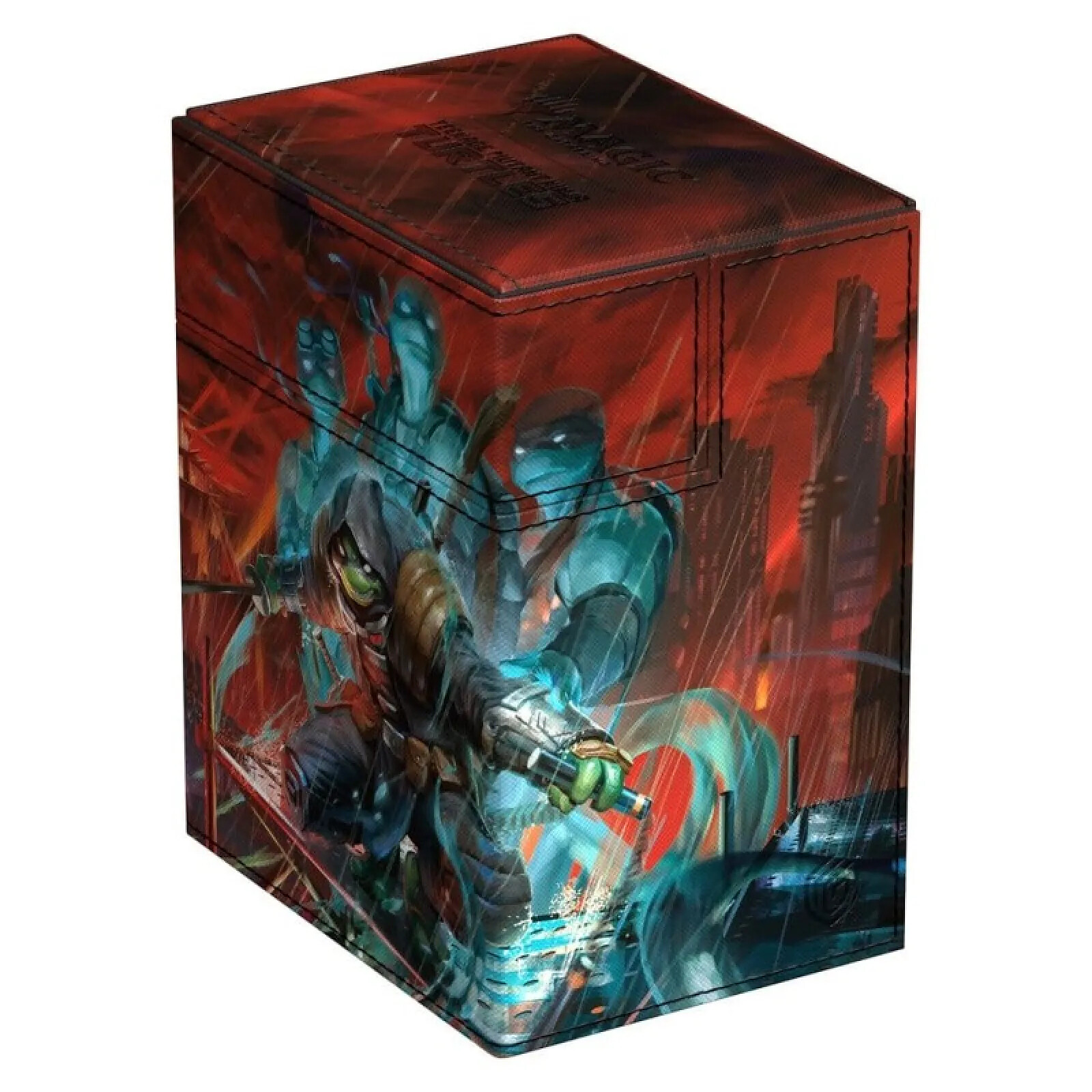 Ultimate Guard Flip ’n’ Tray 133+ Gris – Boîte Xenoskin Pour 133 Cartes Double-Sleeve, Compatible Commander/EDH, Magic, Pokémon