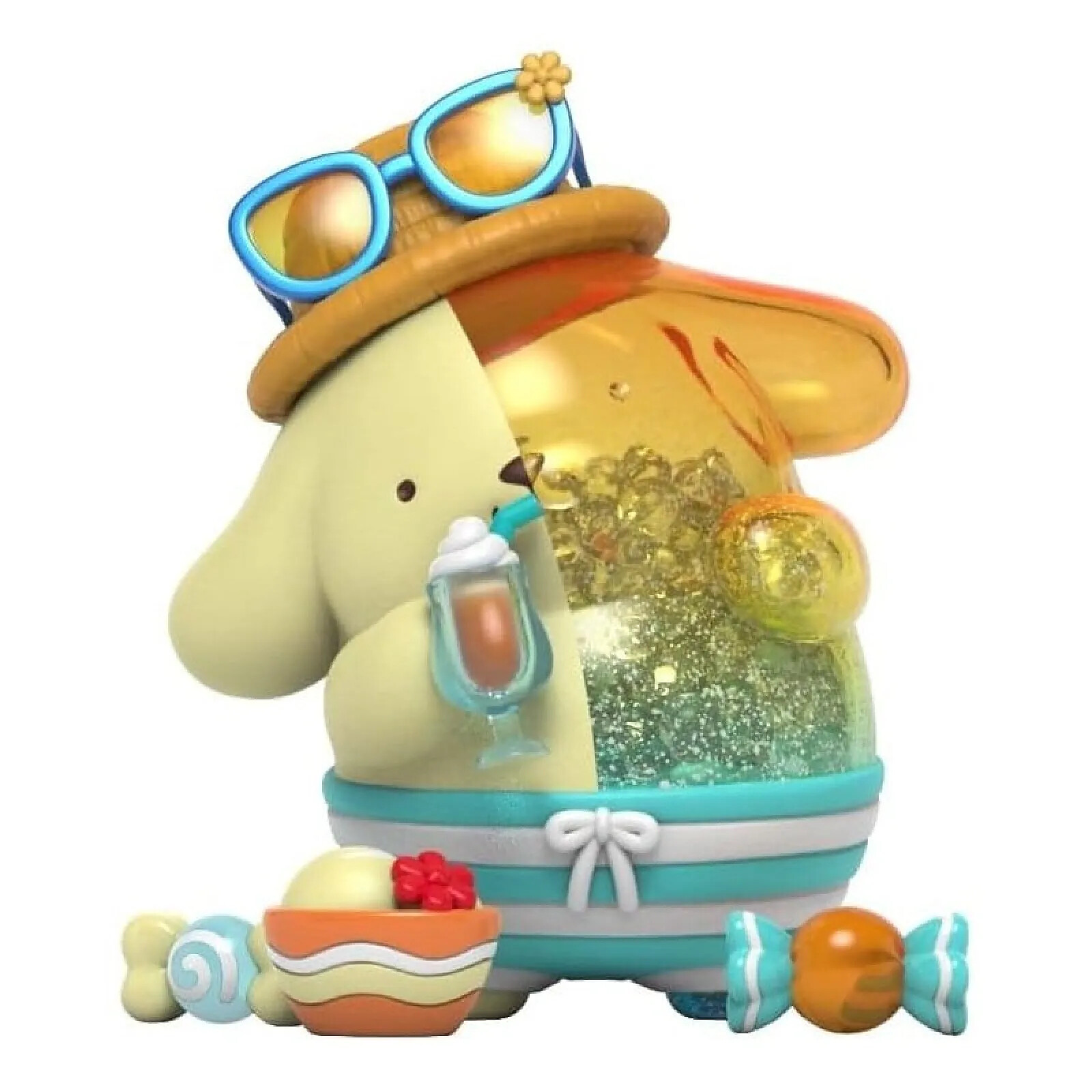 Sanrio - Figurine Kandy Pompompurin Sea Breeze Series 15 cm