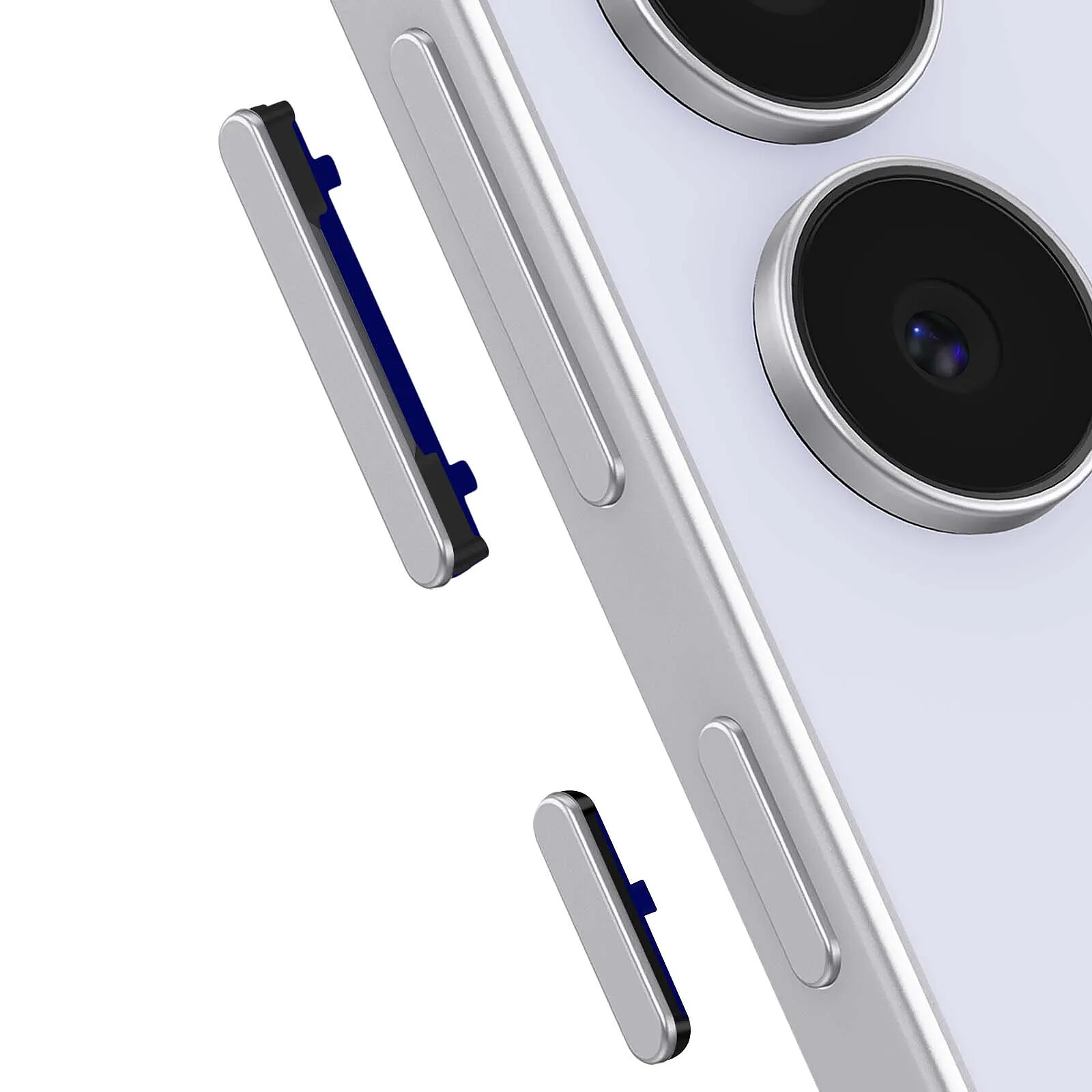 Clappio Boutons Power et Volume Compatible Galaxy S25 FE Commandes Complètes