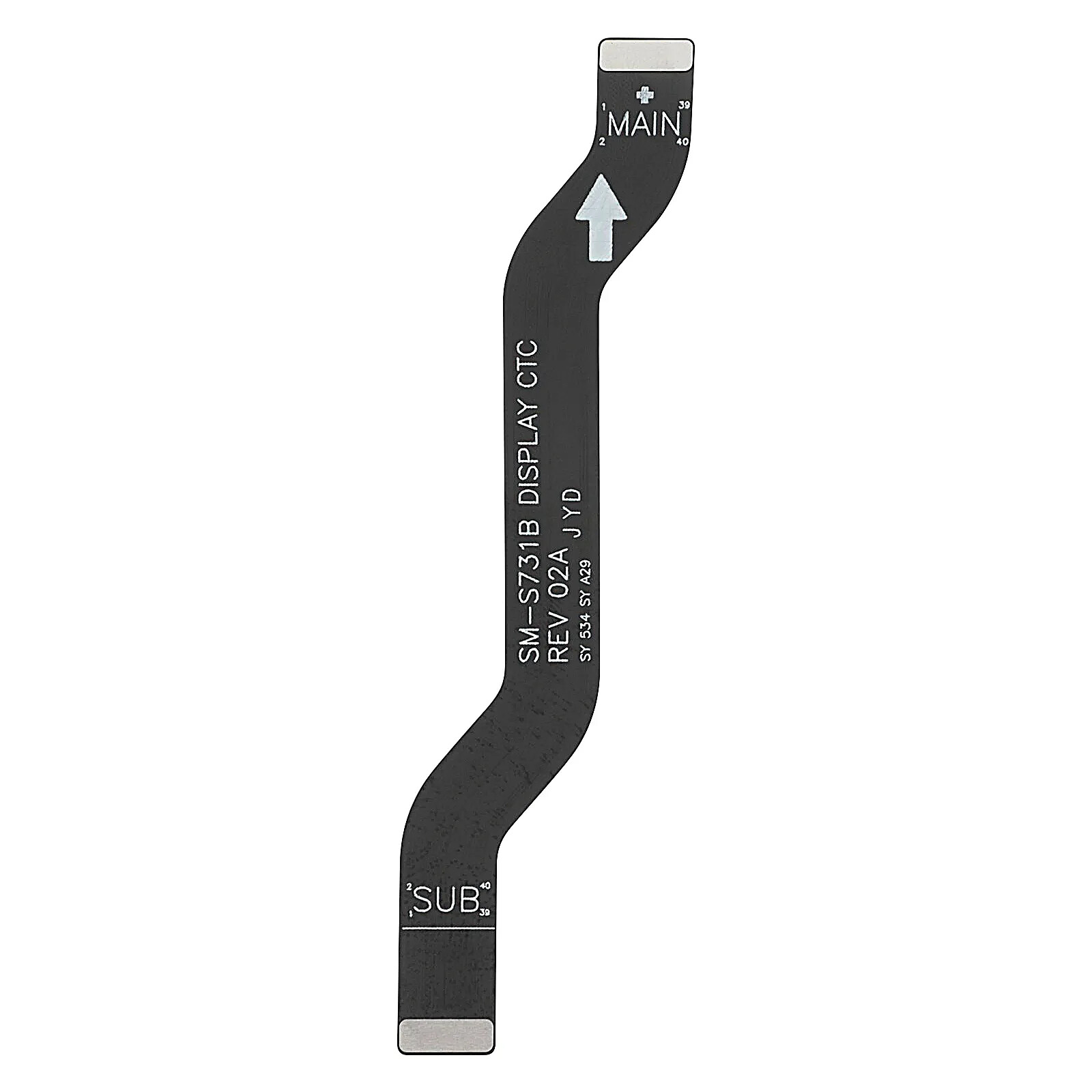 Clappio Nappe de Liaison Écran LCD Compatible Galaxy S25 FE Flexible