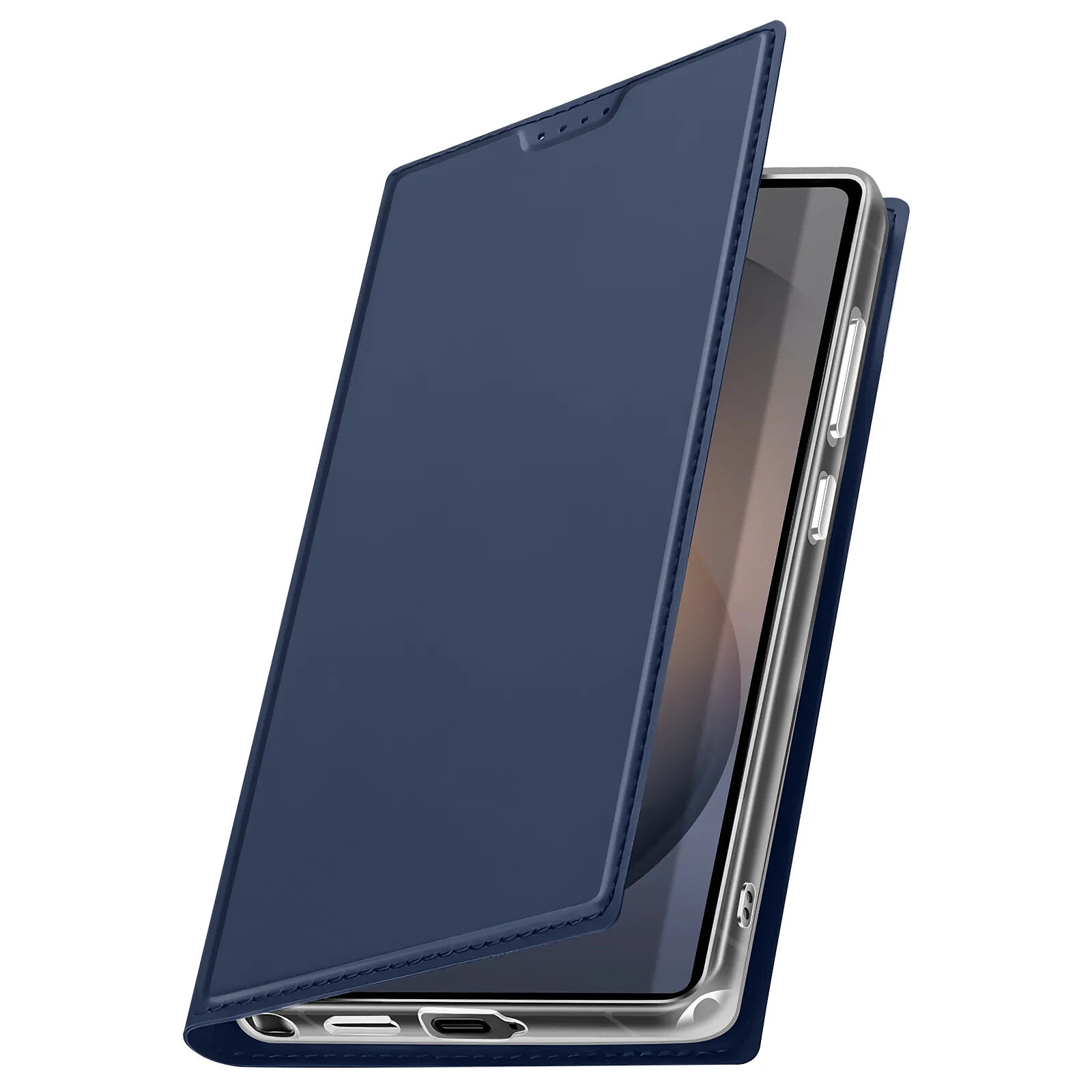 Dux Ducis Étui Clapet pour Galaxy S26 Ultra avec Porte-cartes Série Skin Pro Bleu nuit