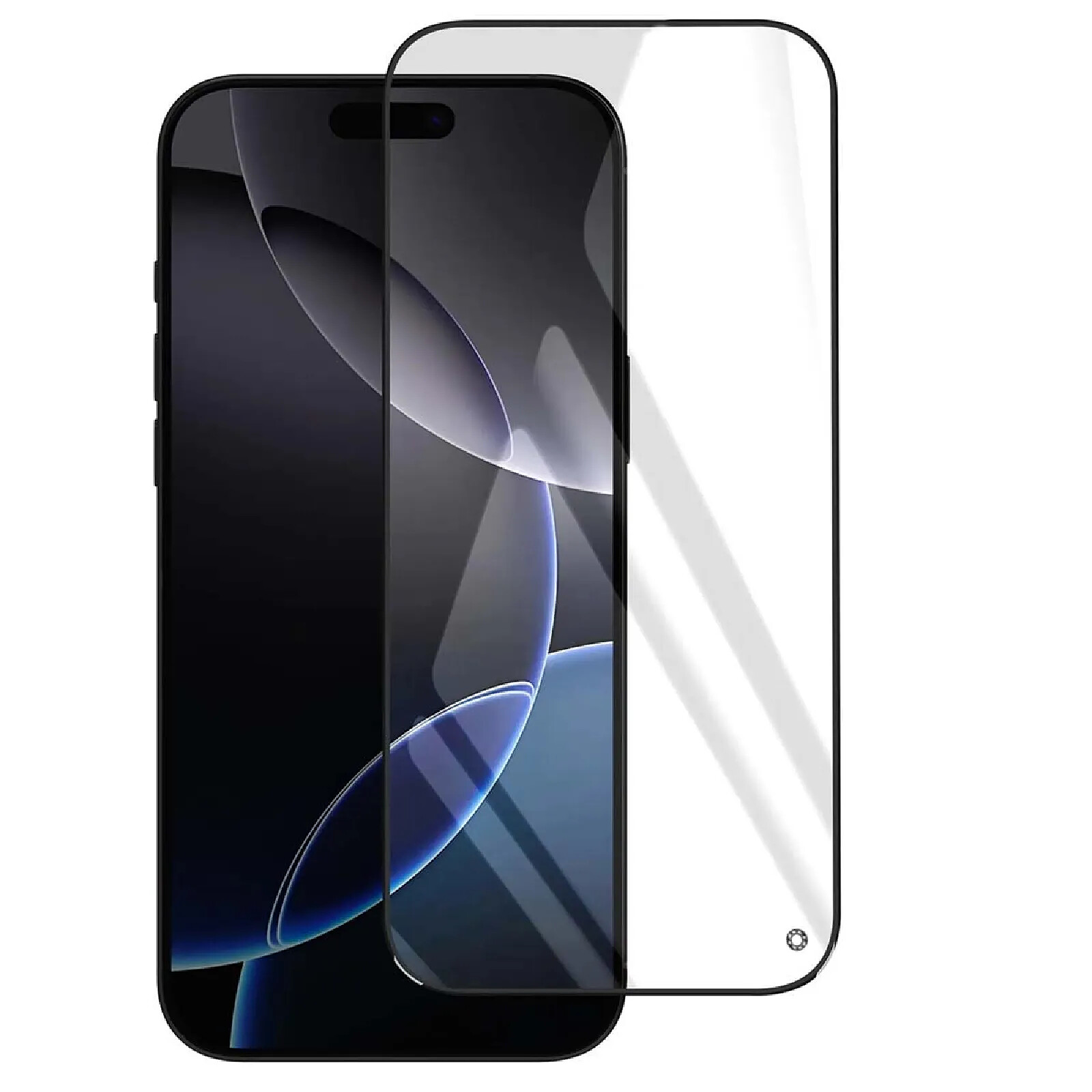 Force Glass Verre Trempé pour iPhone 17 / 16 Pro Ceramic Shield 2.5D Ultra Résistant Transparent