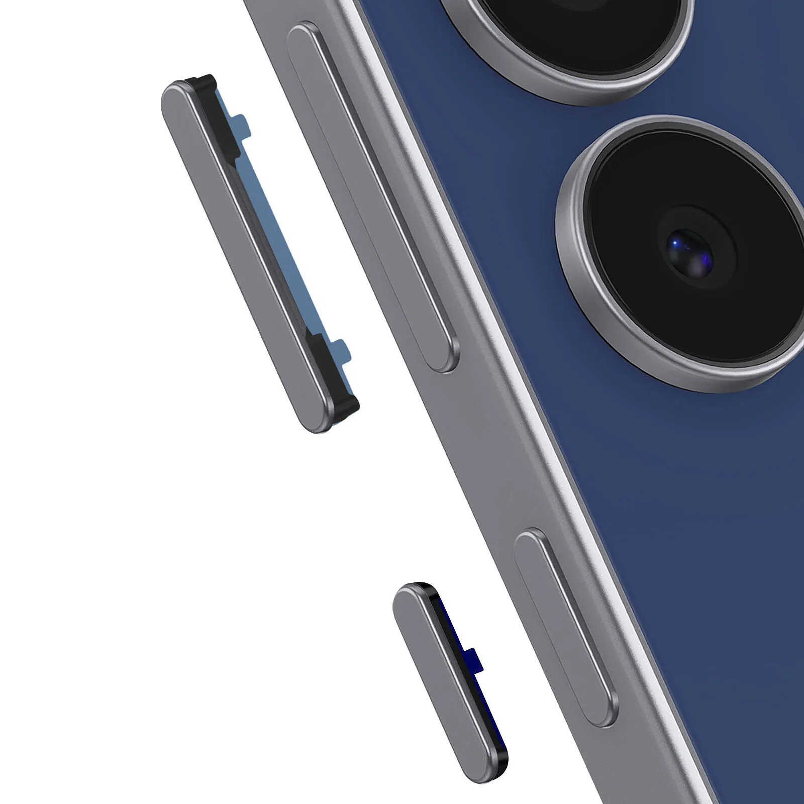 Clappio Bouton Power et Volume de Remplacement pour Galaxy S25 FE