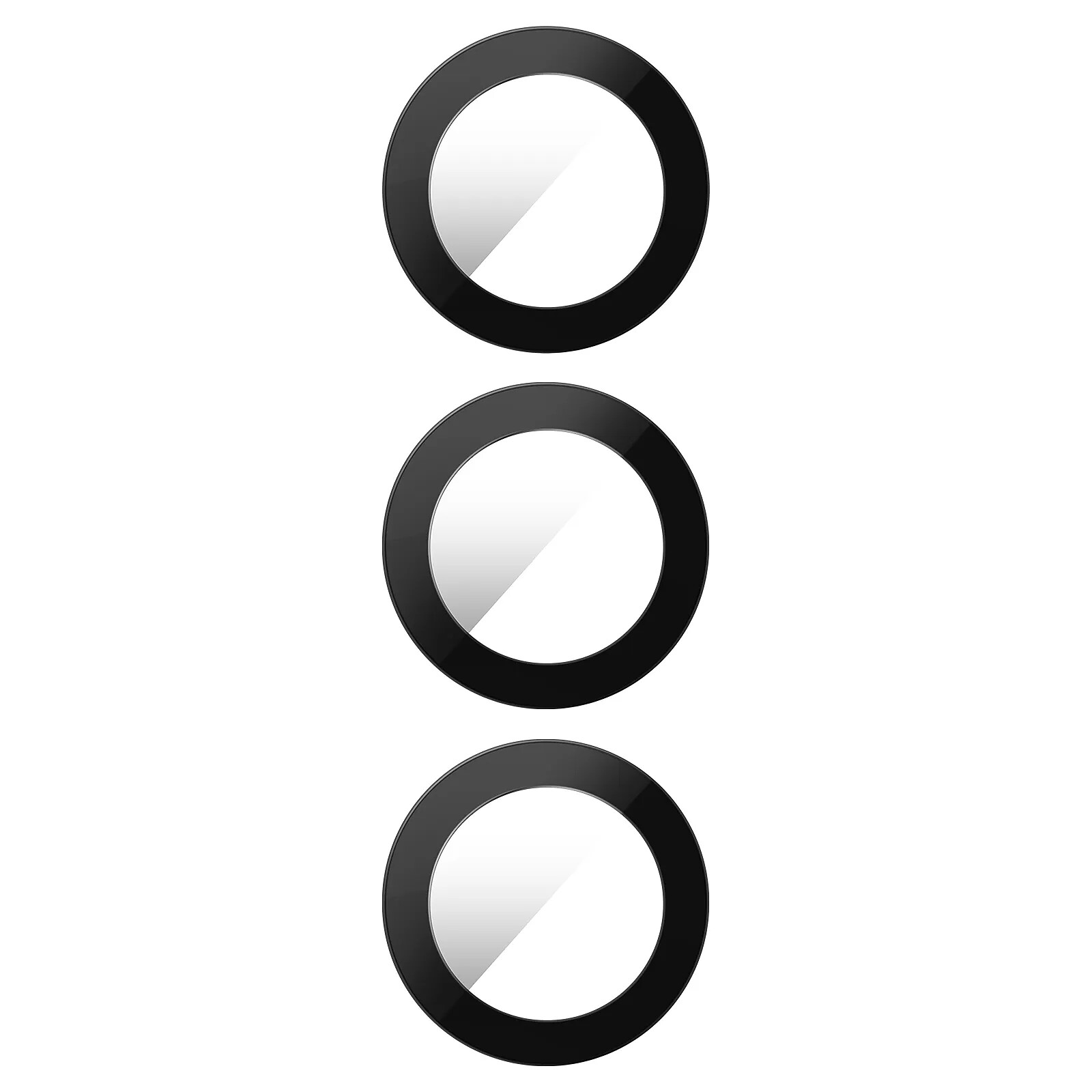 Clappio Lentilles Caméra Arrière Compatible Galaxy S21 FE Réparation Verre Capteur Photo