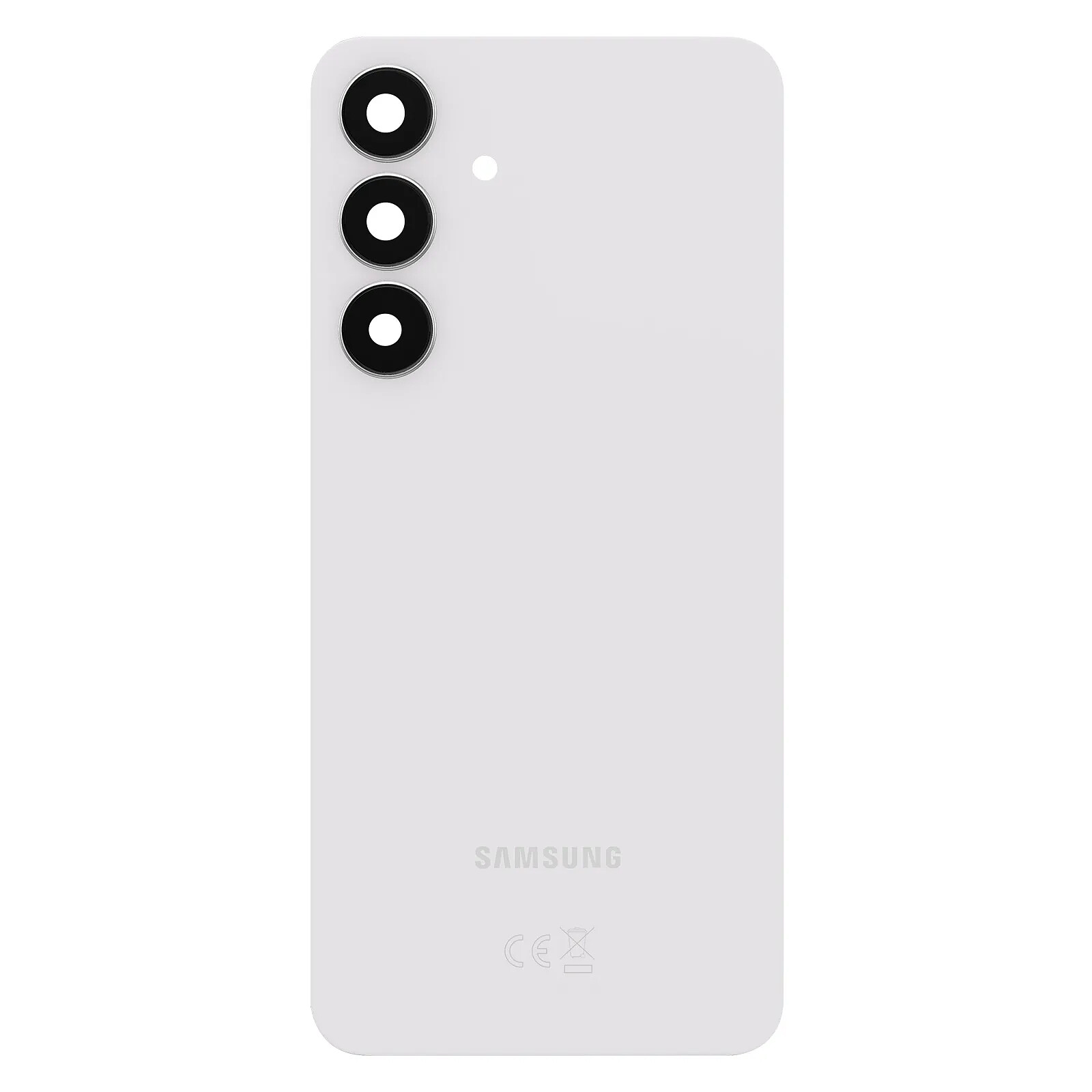 Samsung Cache Batterie de Rechange pour Galaxy S25 FE avec Adhésif Intégré Service Pack Blanc
