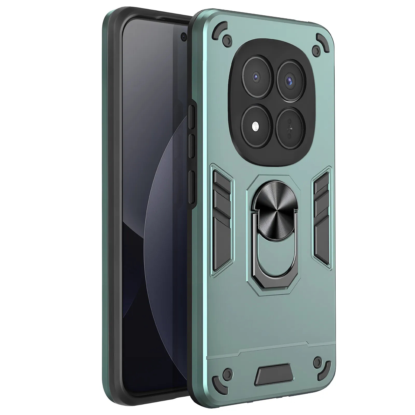 Avizar Coque pour Redmi Note 15 Pro Plus avec Anneau Magnétique