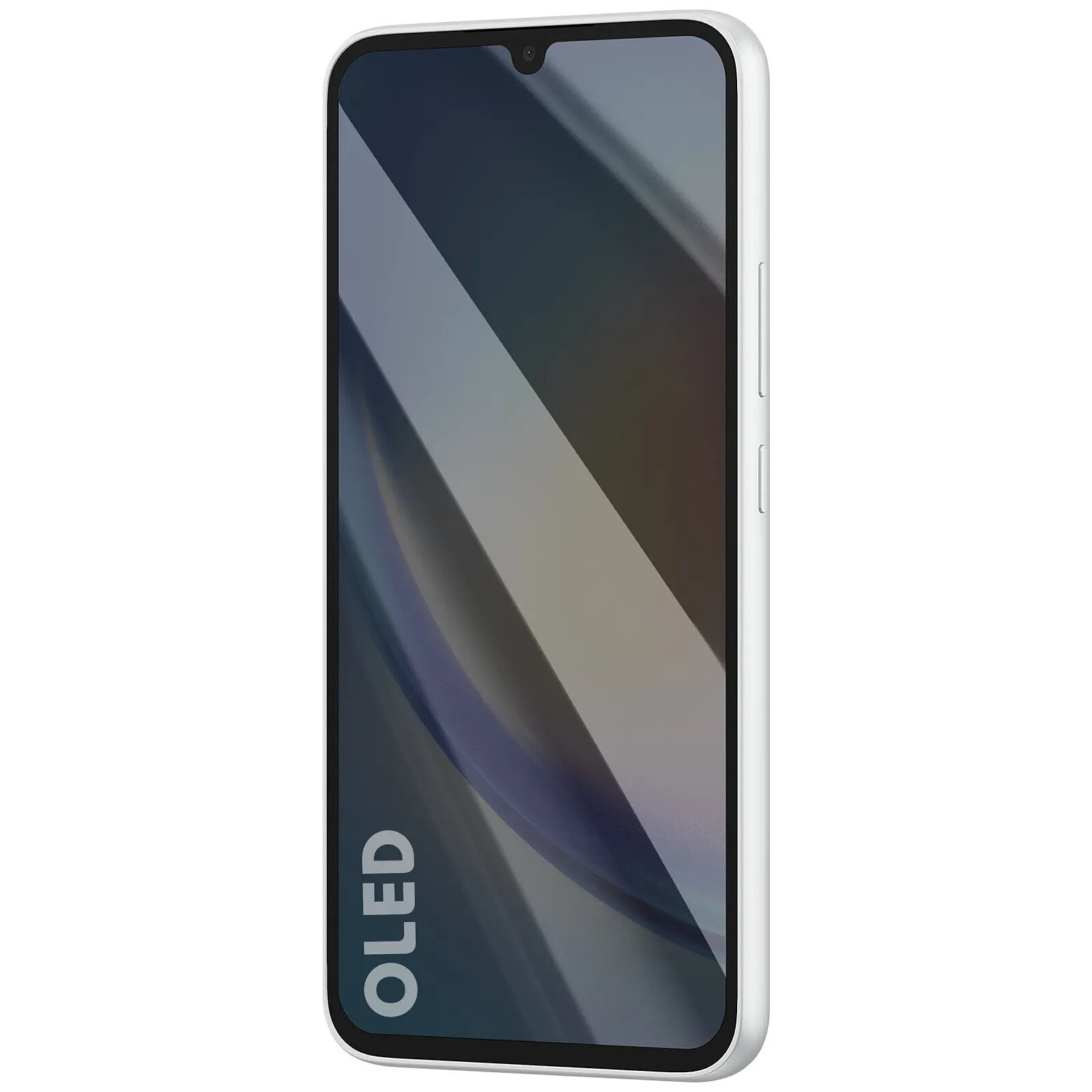 Clappio Écran Soft OLED Complet de Remplacement pour Galaxy A34 5G avec Châssis