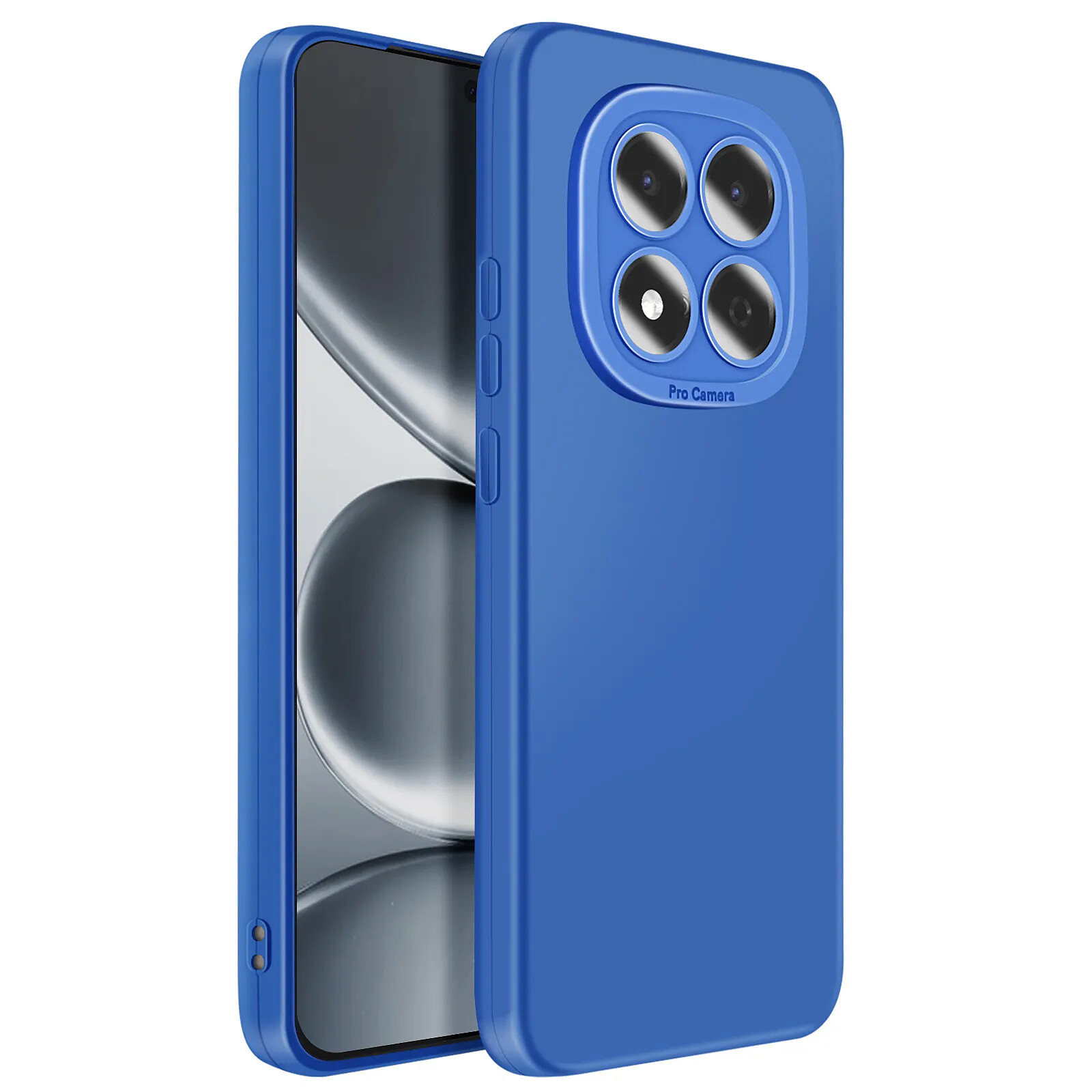 Avizar Coque pour Xiaomi Redmi Note 15 Pro 5G en Silicone avec Bord Caméra Surélevé