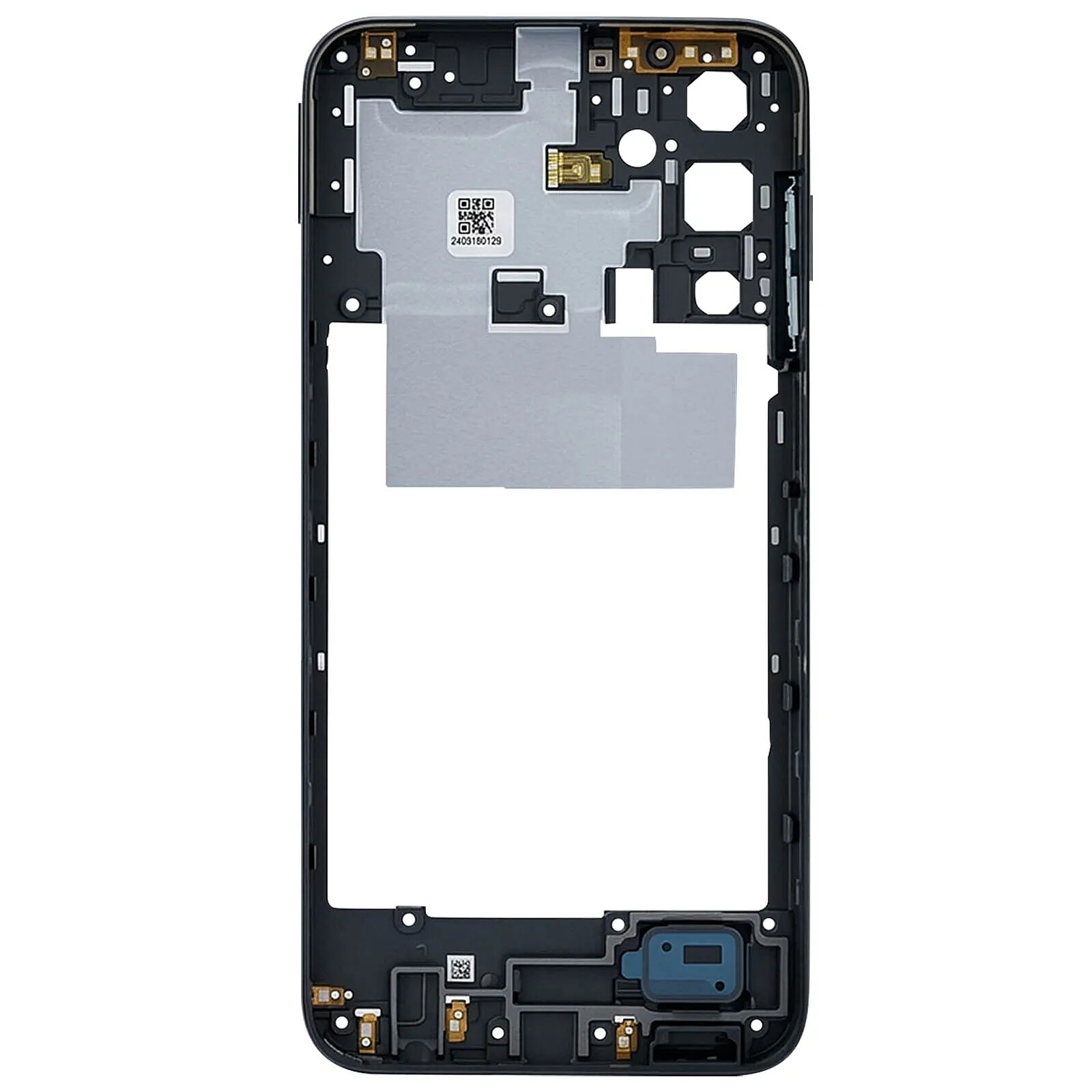 Clappio Châssis Central de Remplacement pour Samsung Galaxy A15 4G