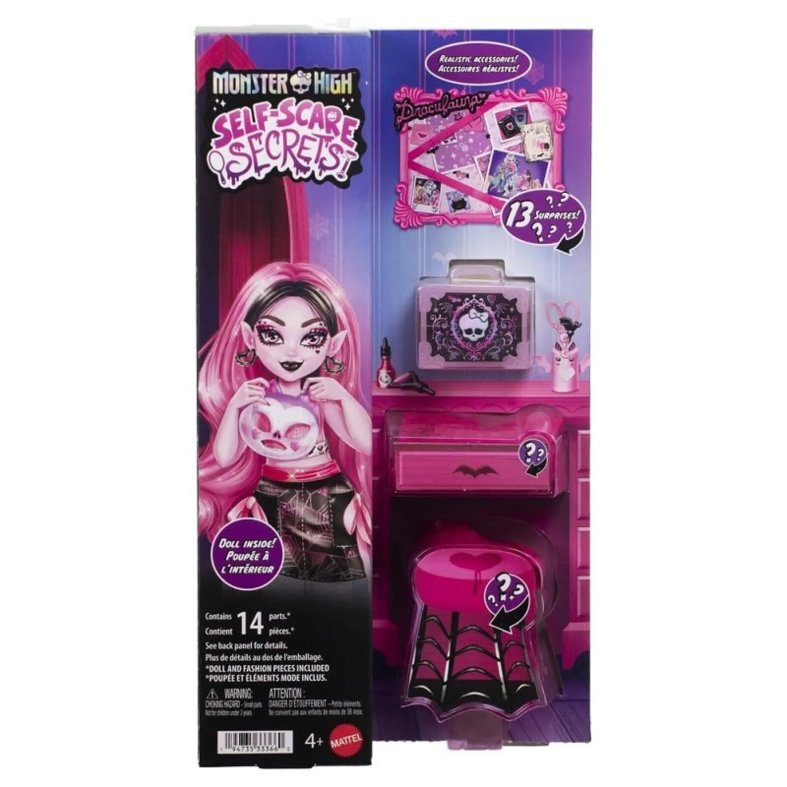 Muñeca Monster High Self-Scare Secrets Draculaura