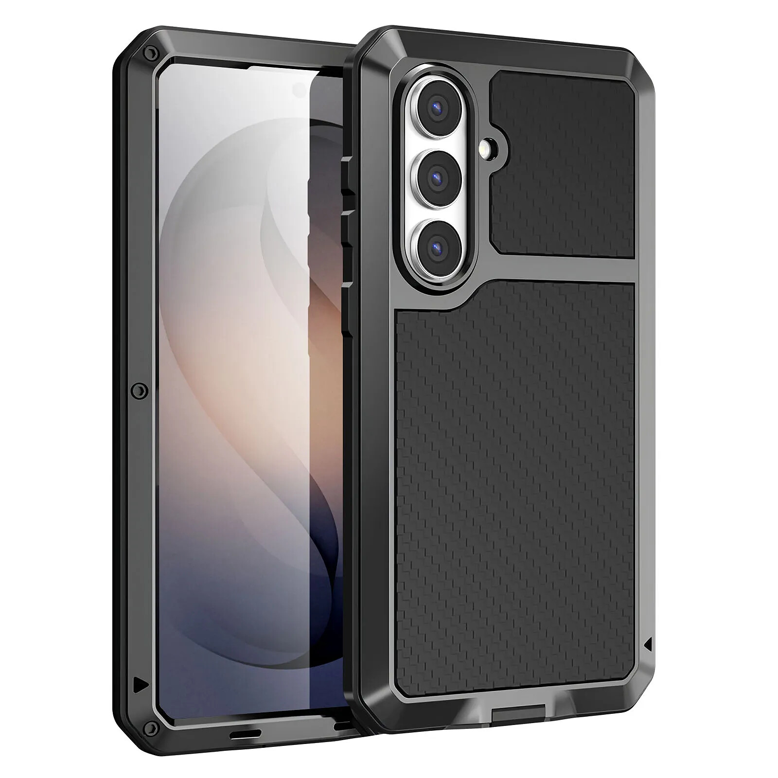 Avizar Coque Renforcée 360° pour Galaxy S26 IP54 Antichoc avec Verre Trempé