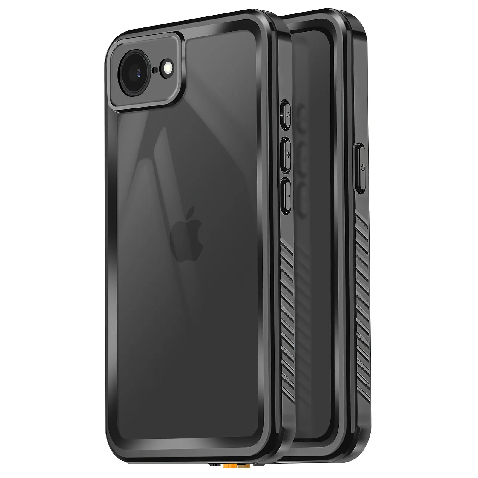 Redpepper Coque Intégrale pour iPhone 17e Étanche IP68 avec Dragonne Assortie Noir