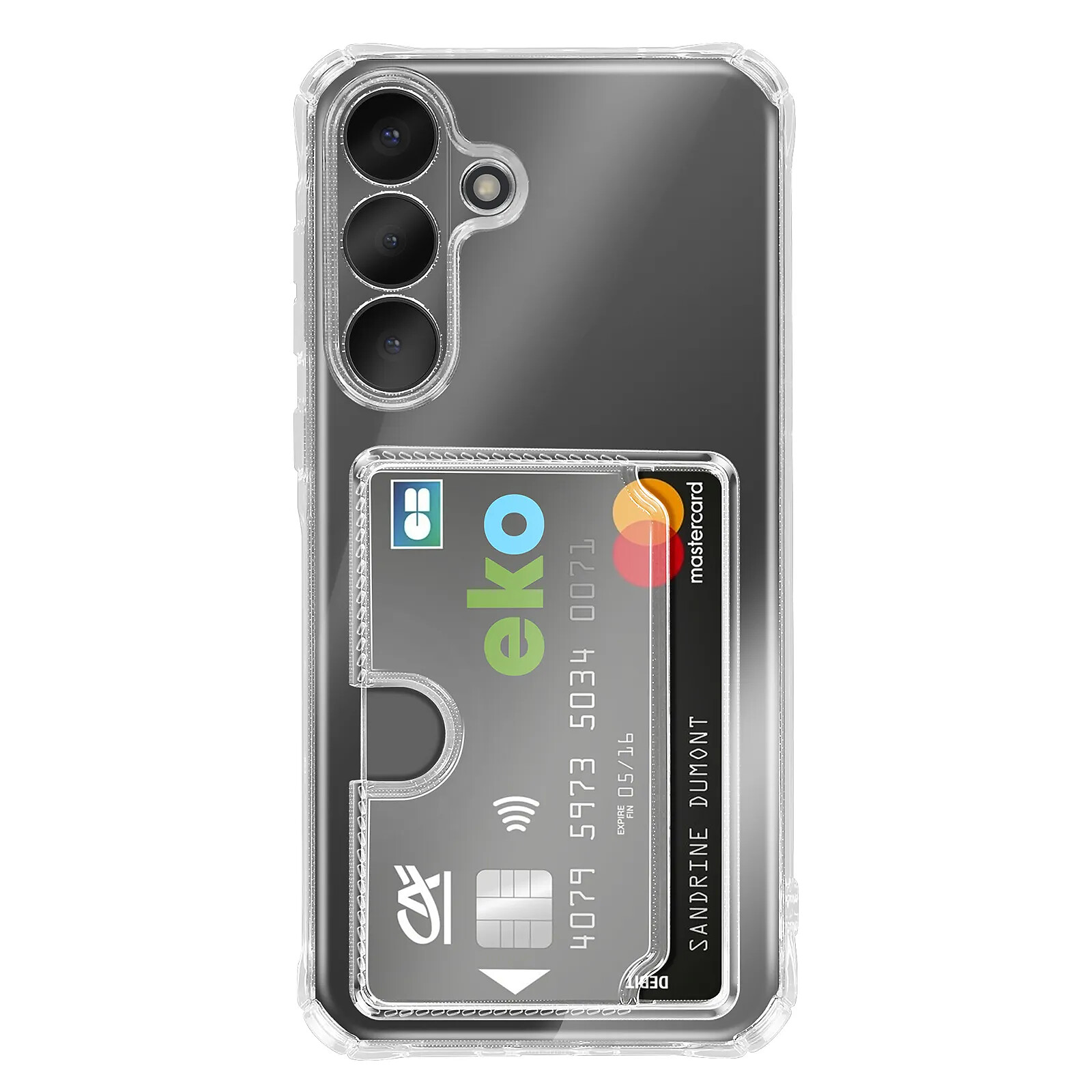 Avizar Coque pour Galaxy S26 avec Porte-cartes Intégré et Coins Renforcés