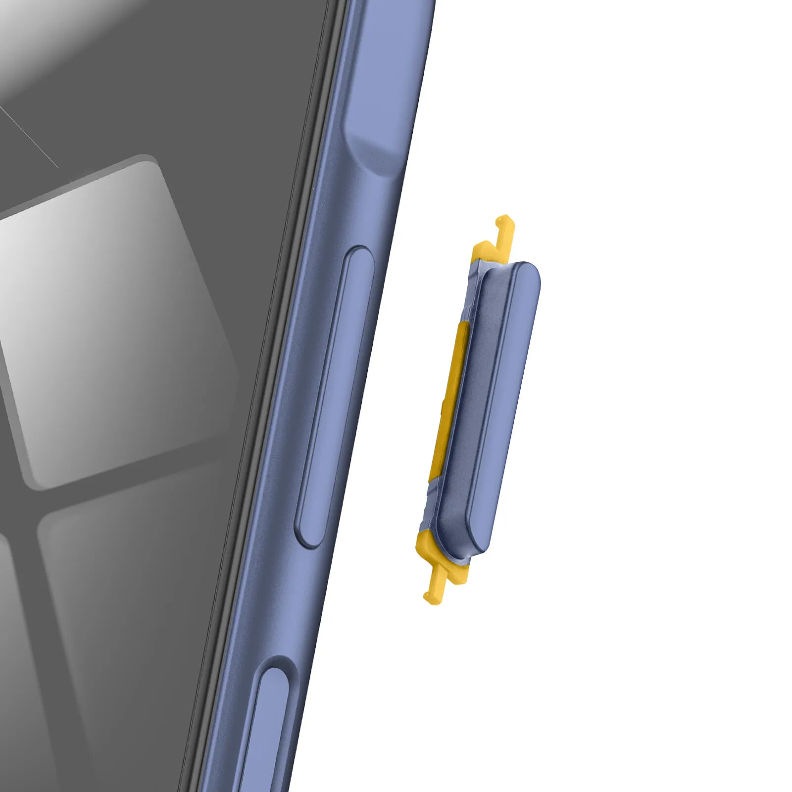 Samsung Bouton Volume de Remplacement pour Galaxy A15 5G Service Pack Bleu nuit