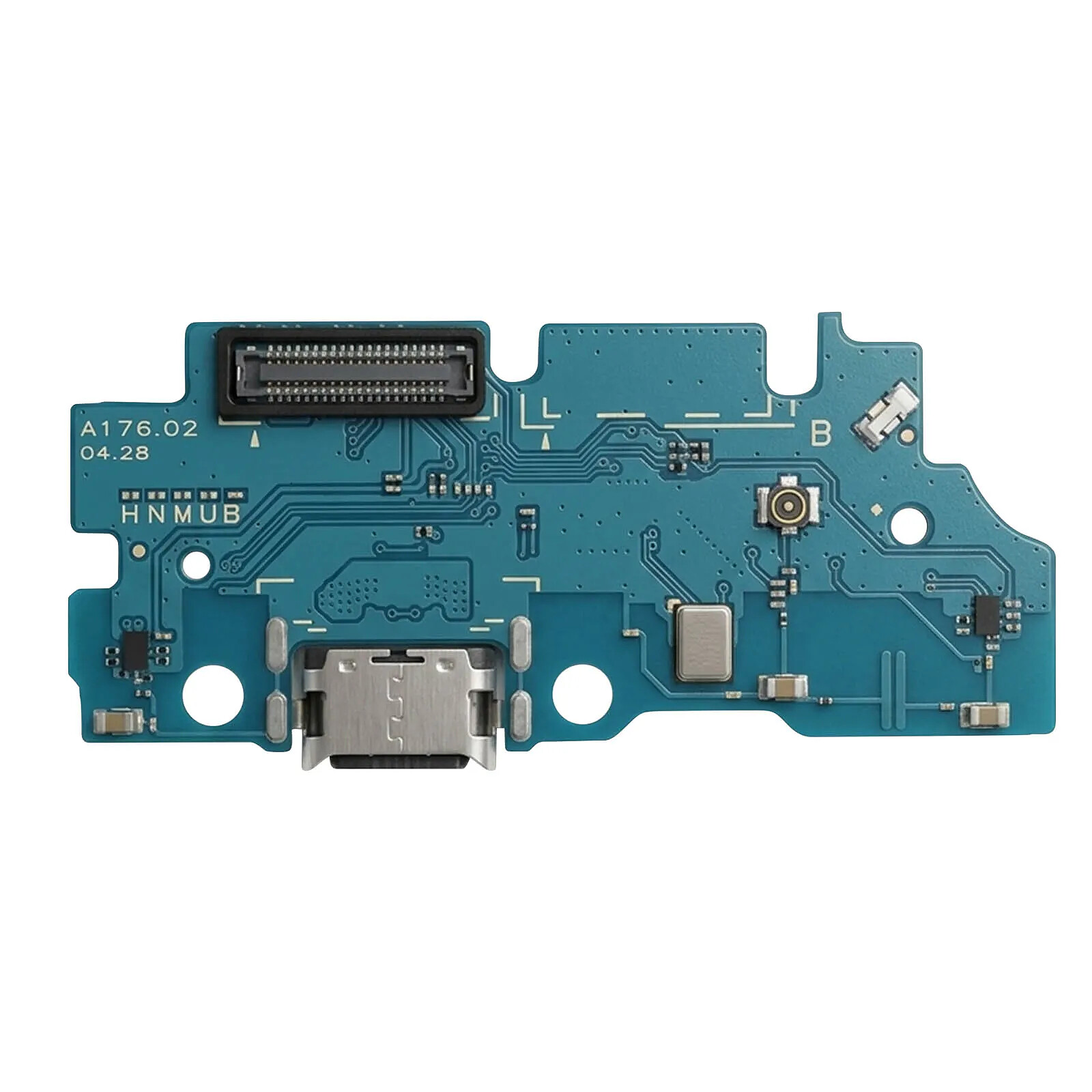 Clappio Connecteur de Charge USB-C pour Galaxy A17 5G avec Microphone Intégré
