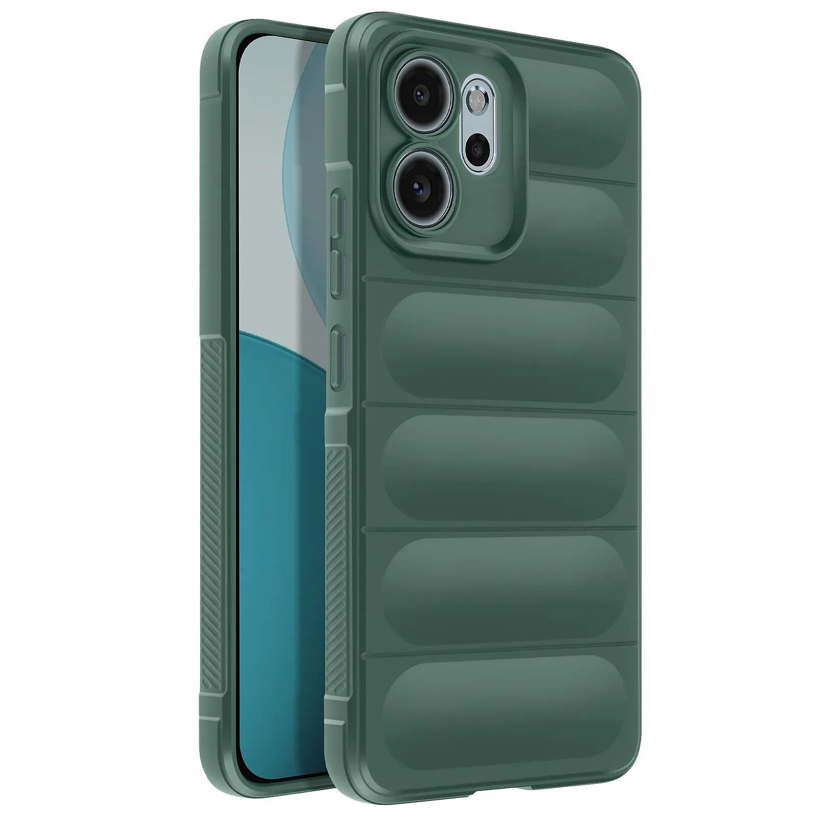 Avizar Coque pour Oppo Reno 14 F / 14 FS Design Texturé en Relief