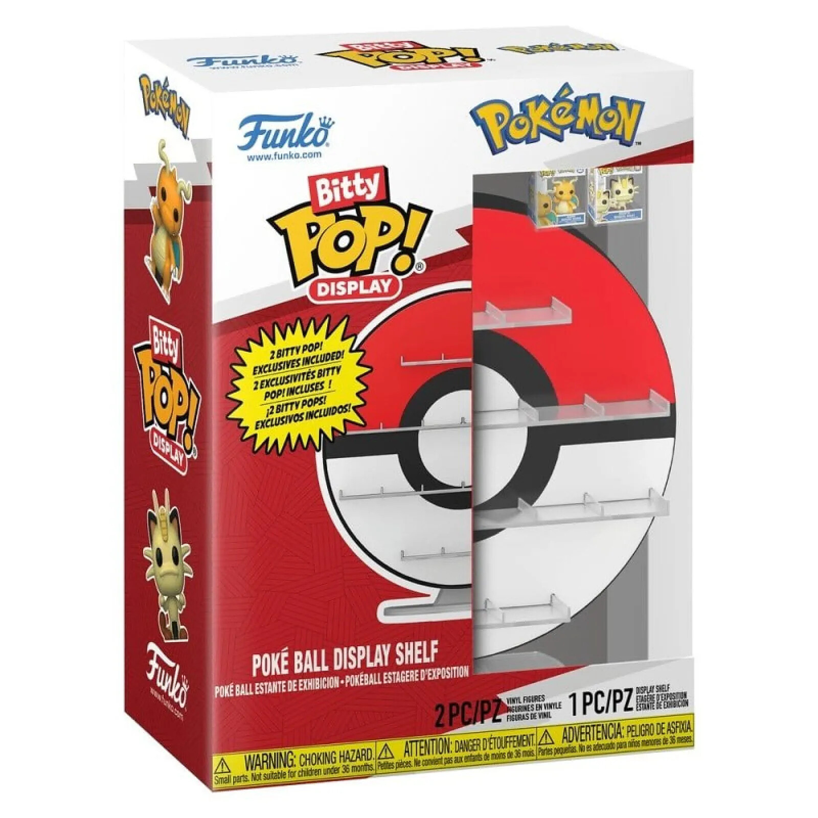 Pokémon - Figurines Bitty POP! Display Poké Ball