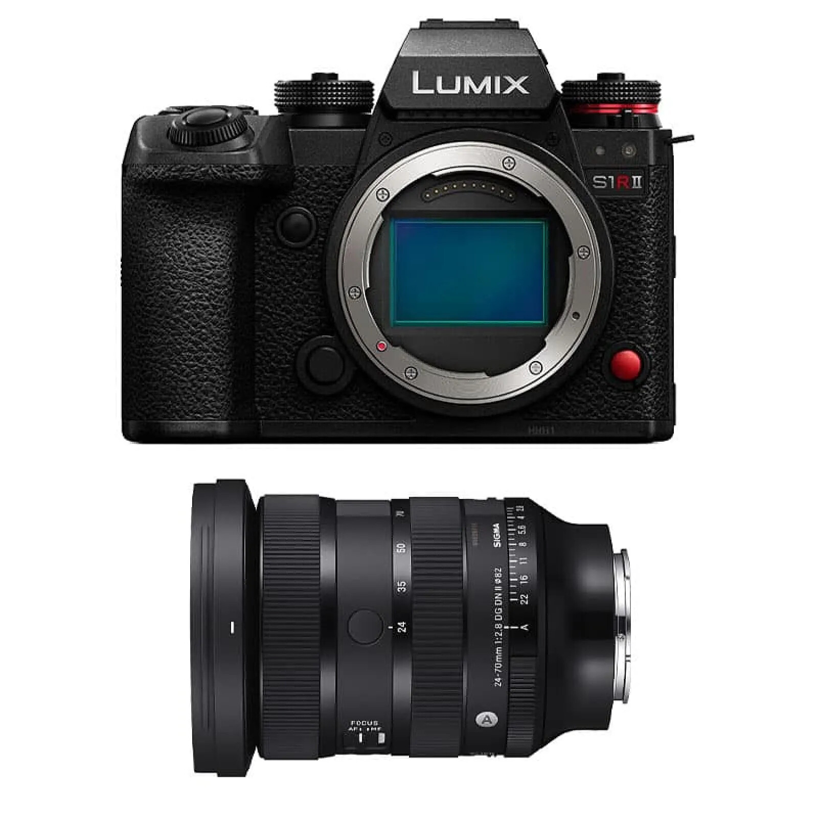 PANASONIC Lumix S1R II + Objectif Sigma 24-70mm f/2.8 DG DN II Art