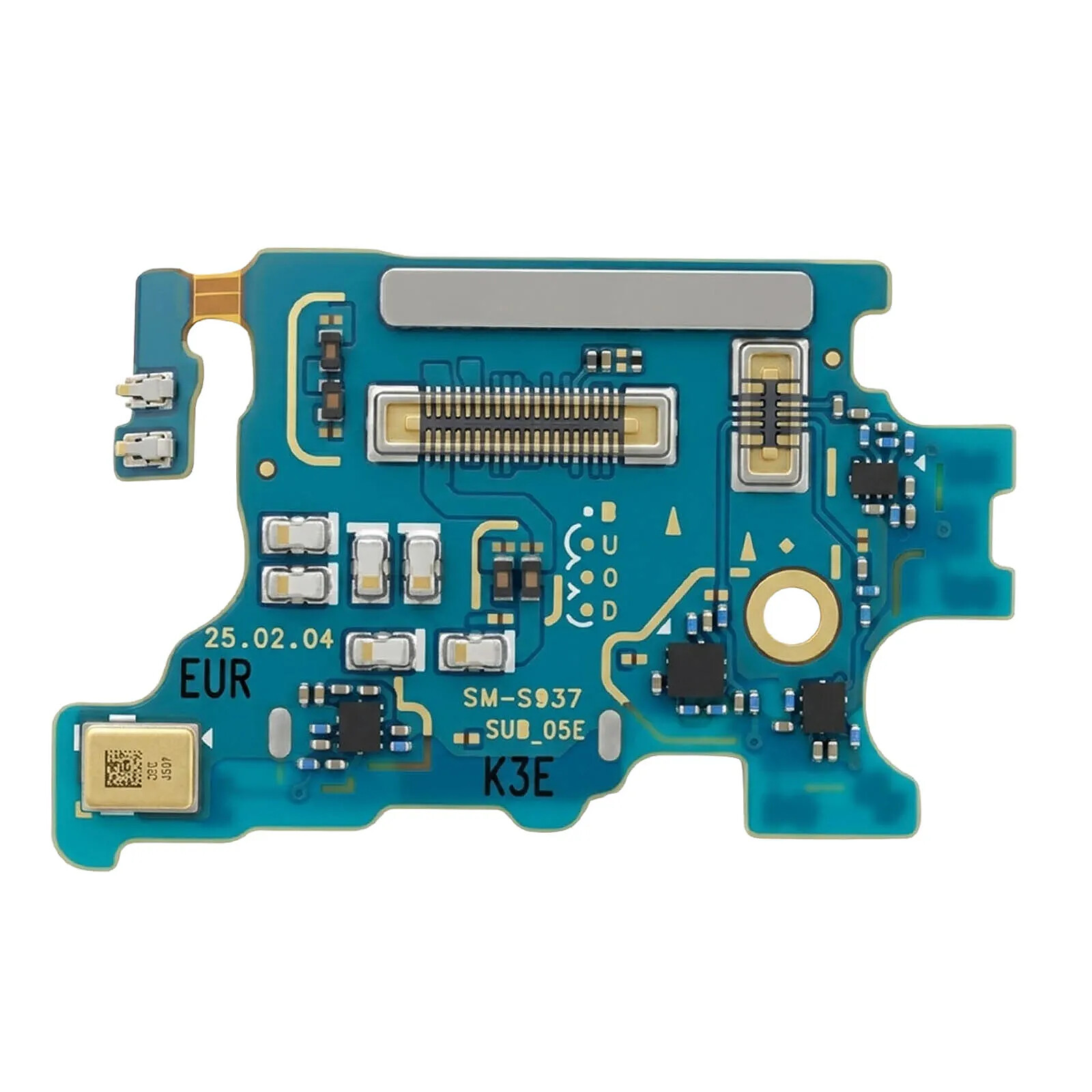 Samsung Lecteur SIM Original avec Micro pour Galaxy S25 Edge Remplacement Service Pack Noir