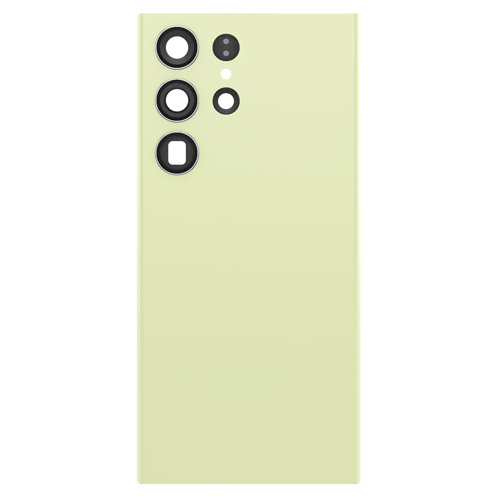 Clappio Cache Batterie de Remplacement pour Galaxy S23 Ultra avec Adhésif Intégré