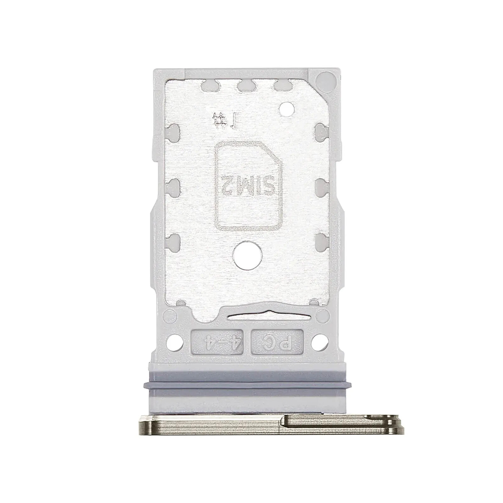 Samsung Tiroir SIM pour Samsung Galaxy S23 Ultra Dual Nano SIM Remplacement précis Beige