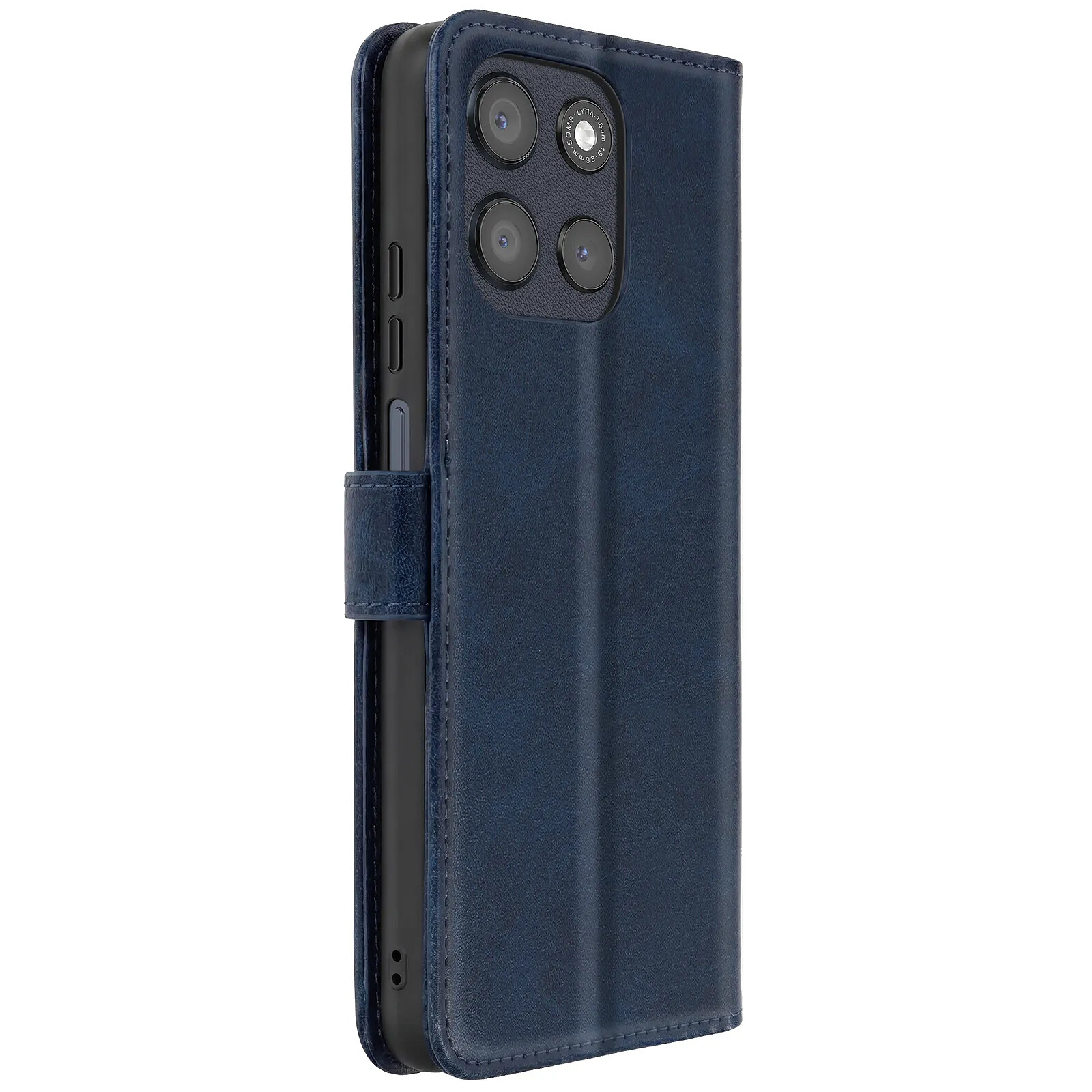 Avizar Étui pour Moto G56 Folio Classique avec Fonction Support