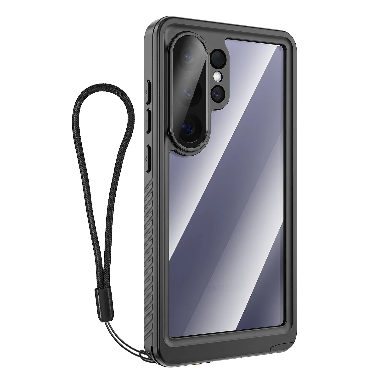 Redpepper Coque pour Galaxy S26 Ultra Antichoc et Étanche IP68 avec Dragonne Noir