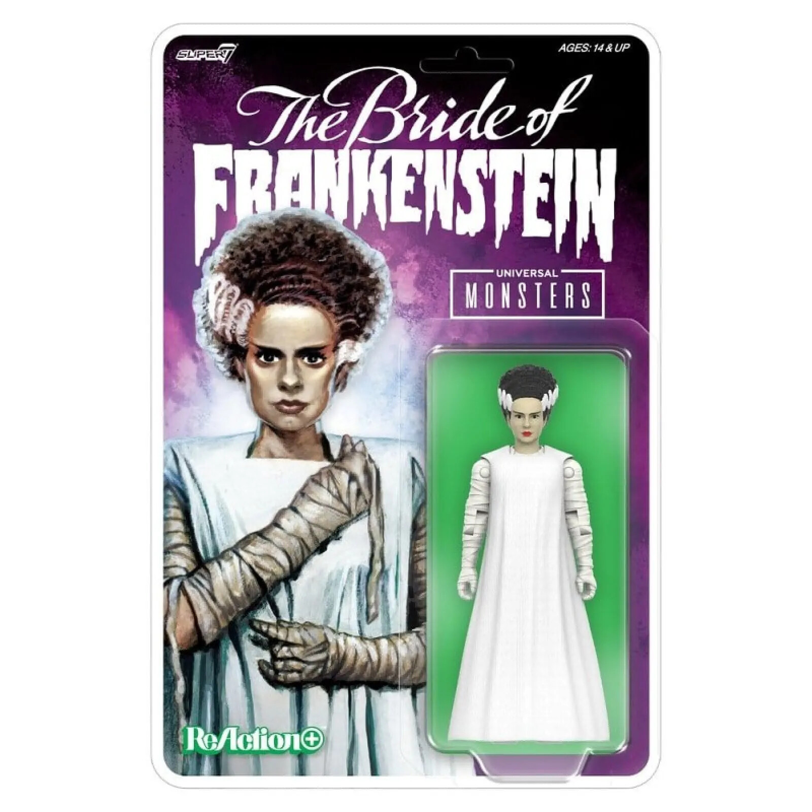 Universal Monsters - Figurine ReAction+ Bride Of Frankenstein