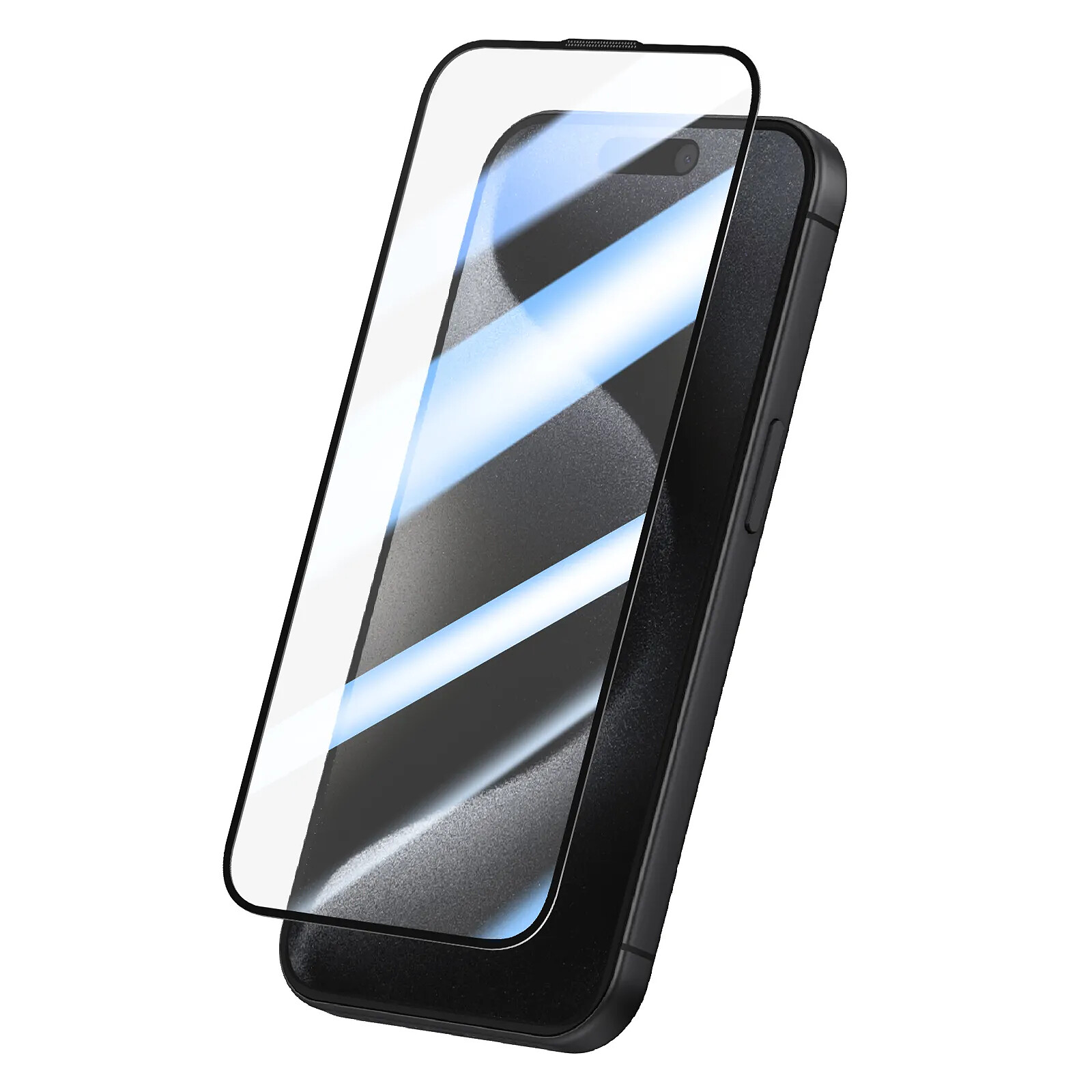 Avizar Protection d'Écran pour iPhone 15 Pro Max en Verre Trempé 0.40mm Haute Résistance