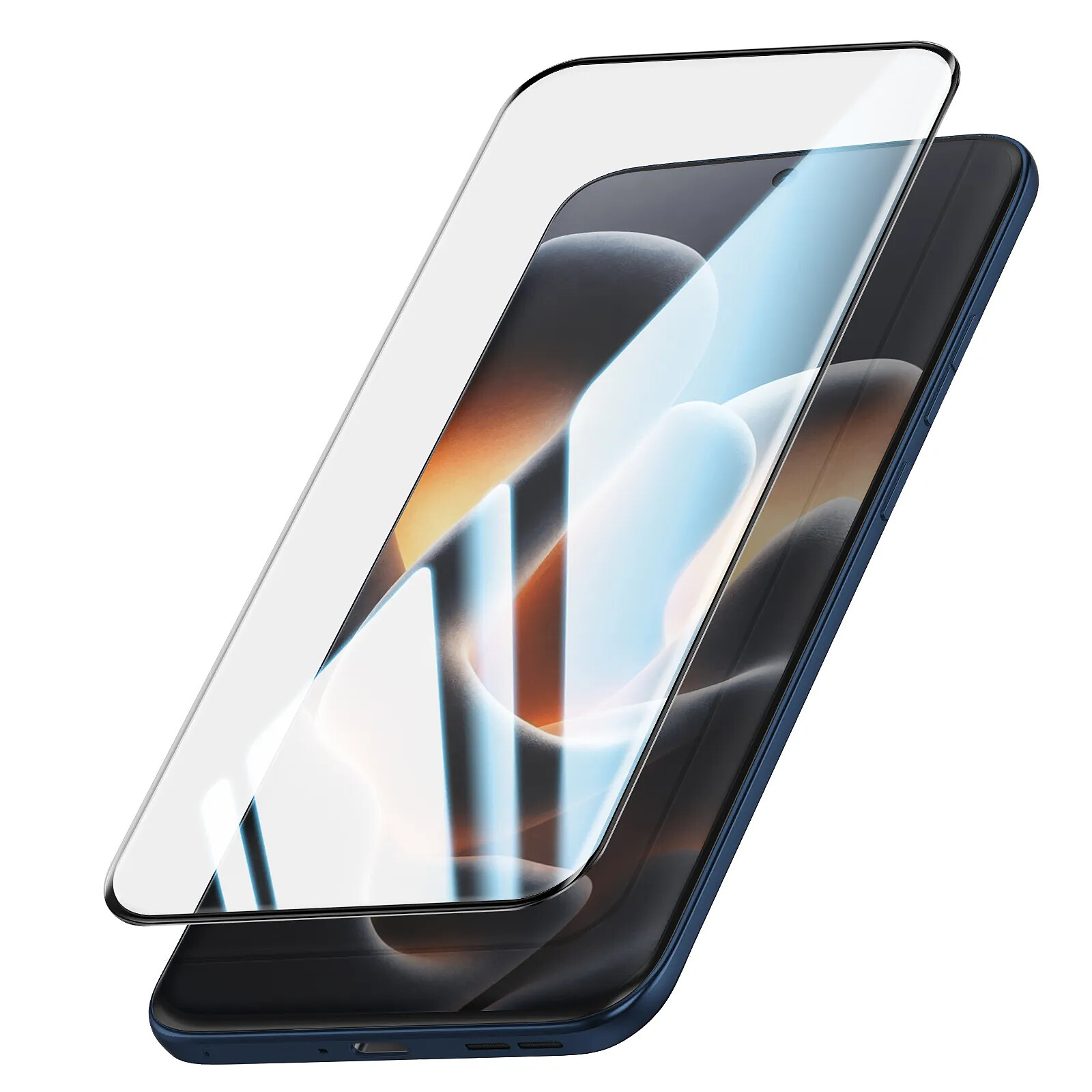 Avizar Protection D'Écran pour Motorola Edge 70 en Verre Trempé Anti-Chocs