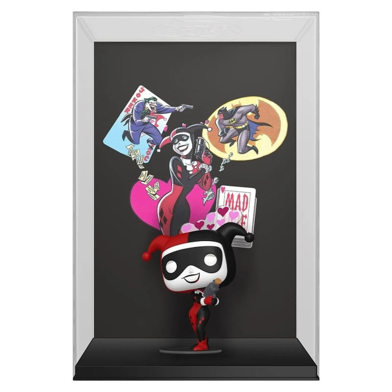 DC Comics - Figurine POP! Comic Covers Harley Quinn 9 cm