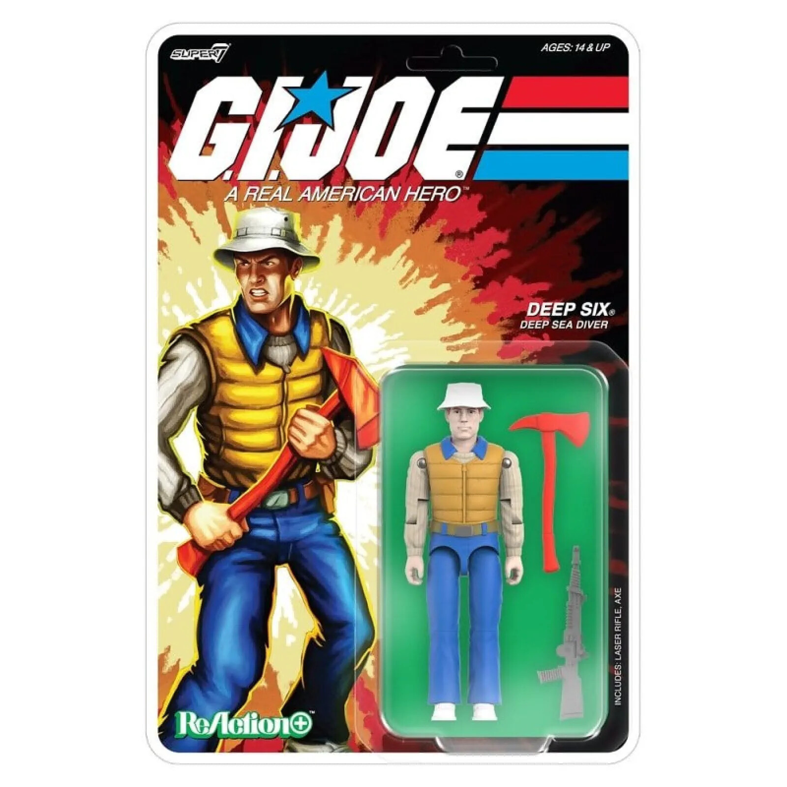 G.I. Joe - Figurine G.I. Joe (Comic) ReAction+ Deep Six